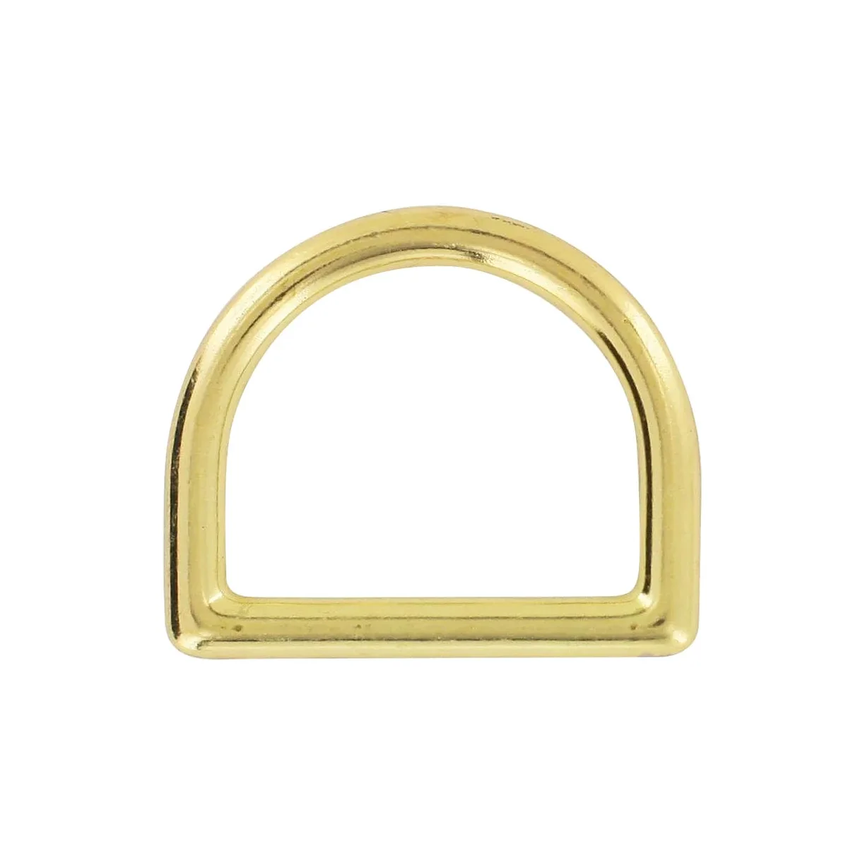 1 1/4" Brass, Cast D-Ring, Zinc Alloy - Image 3