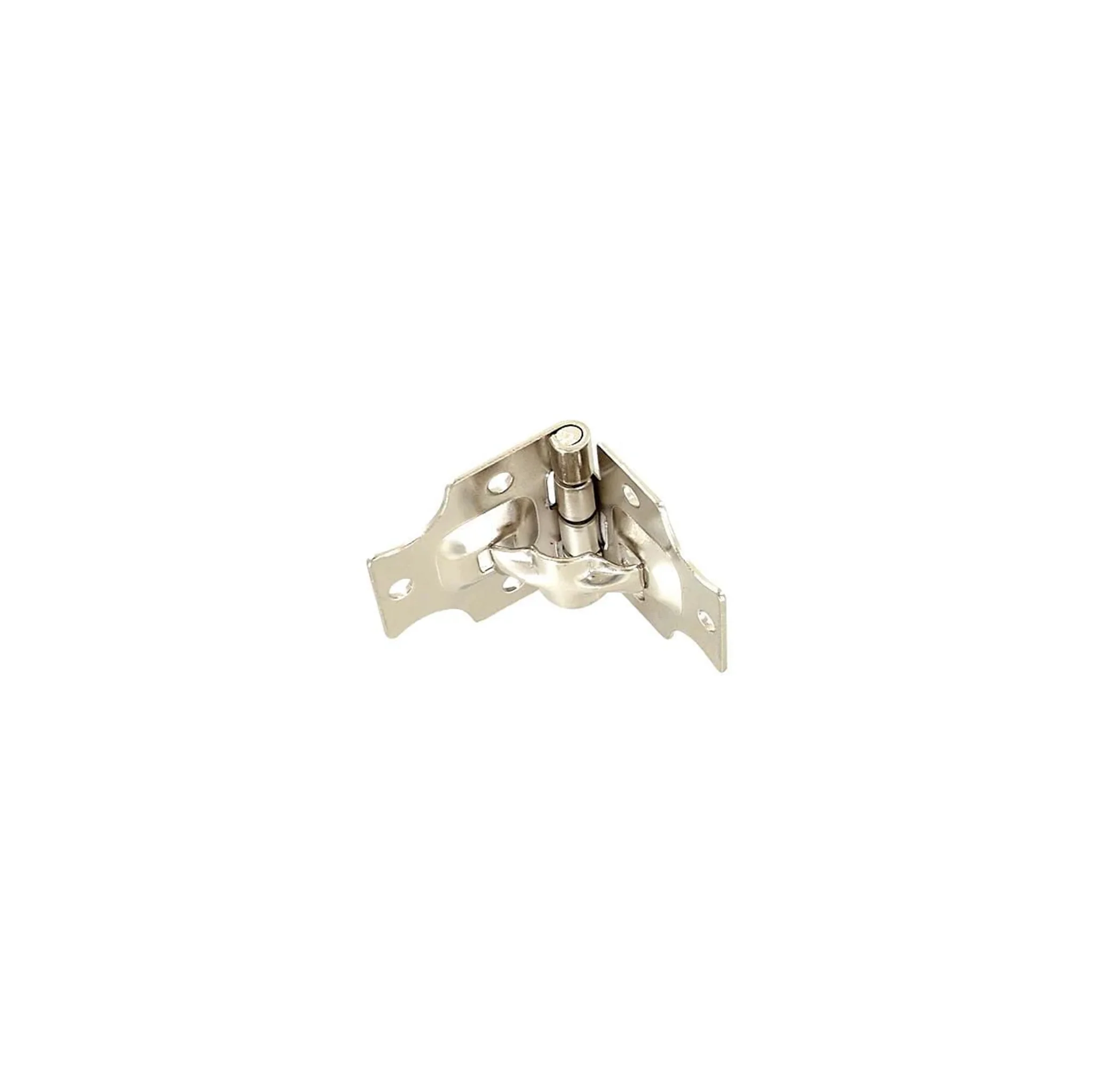 1 1/2" Nickel, Stop Hinge Plate, Steel - Image 3