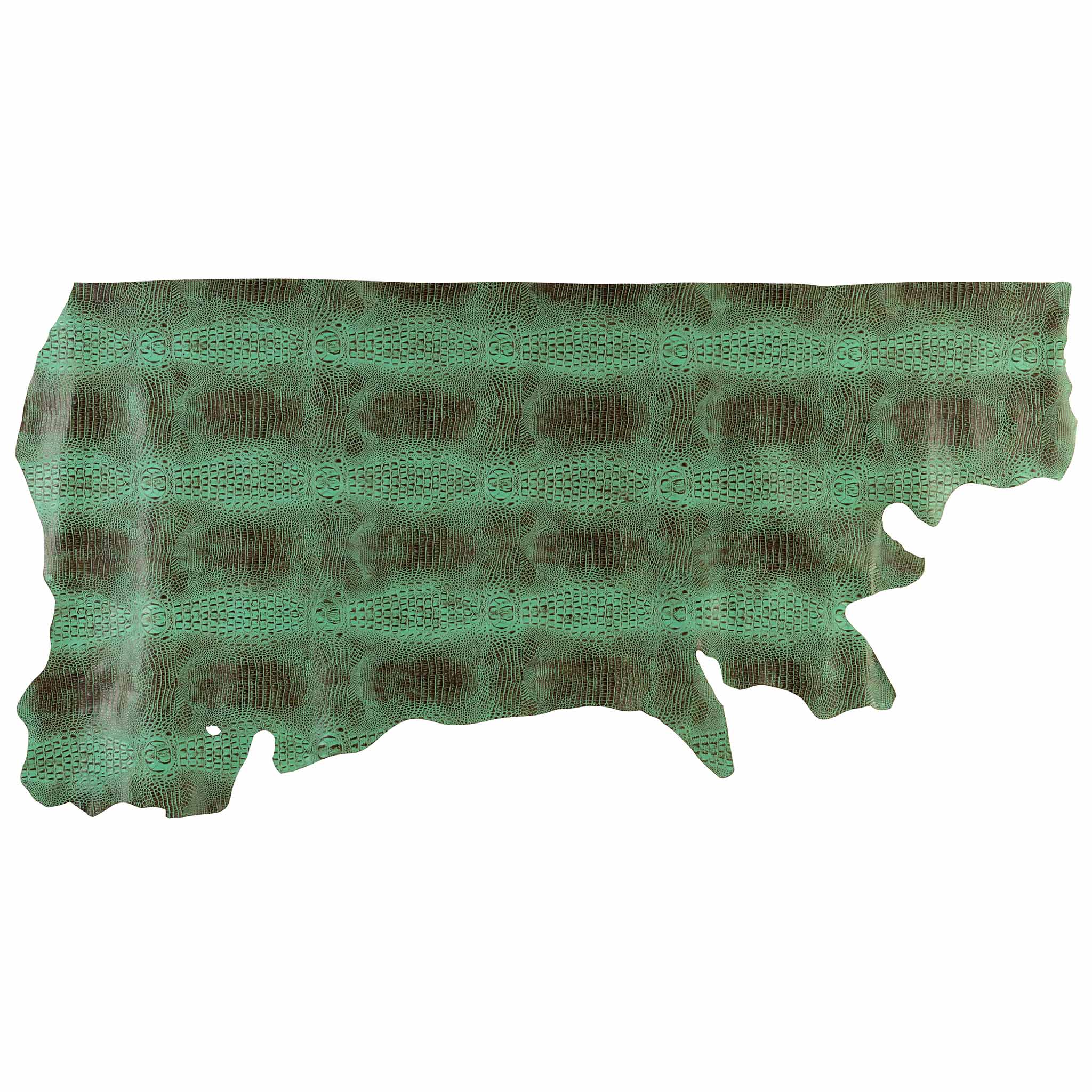 Embossed Leather, 2-3 oz., Croc - Image 9