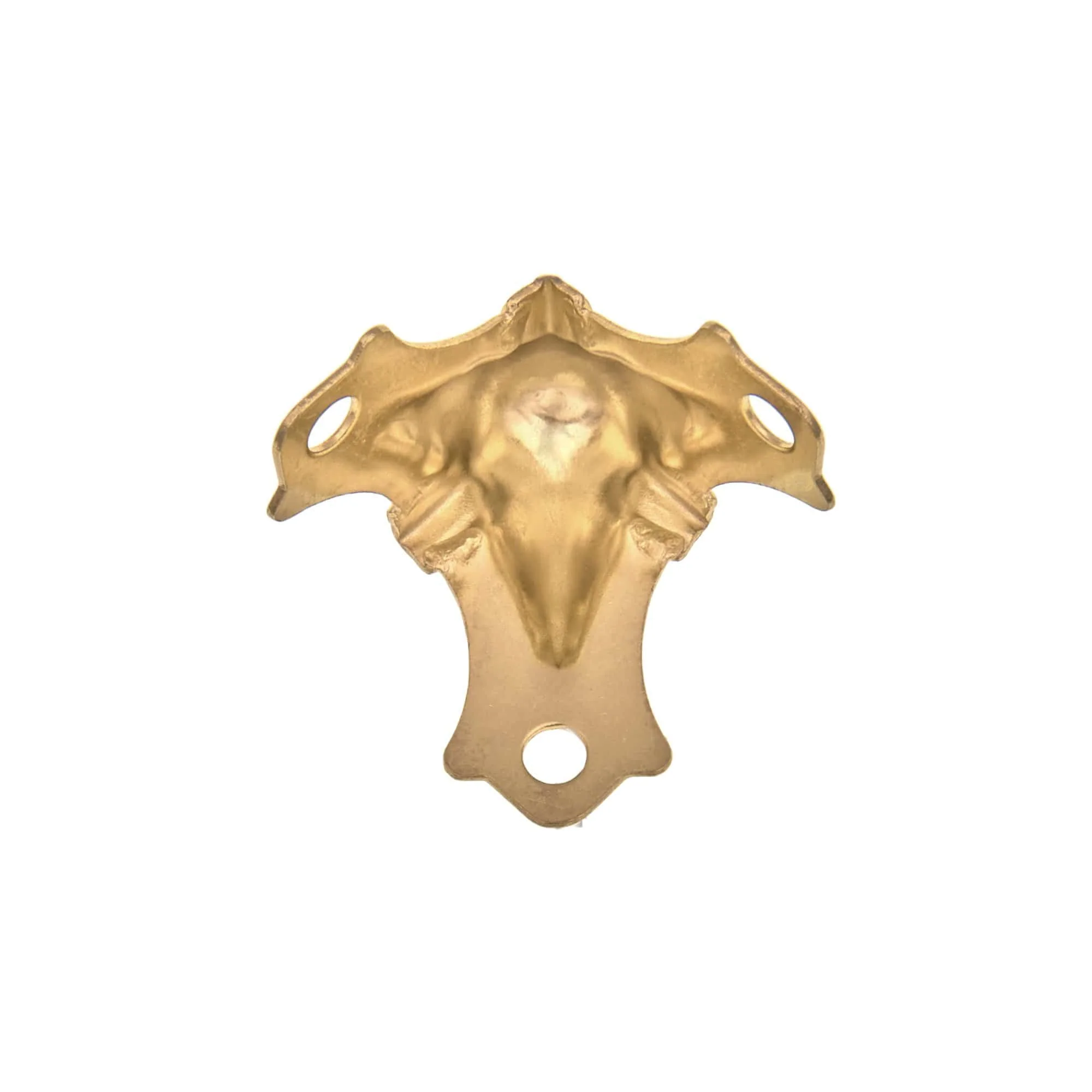 1 1/8" Brass, Corner, Steel, #F-4-BP - Image 3