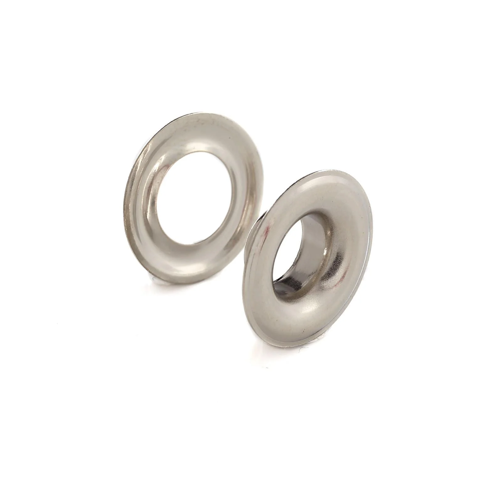 #2 Nickel, Grommet with Washer, Soild Brass - 12 pk - Image 2