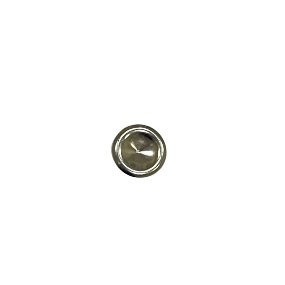 8.4mm Nickel, Seamed Rivet Cap, Steel - Image 2
