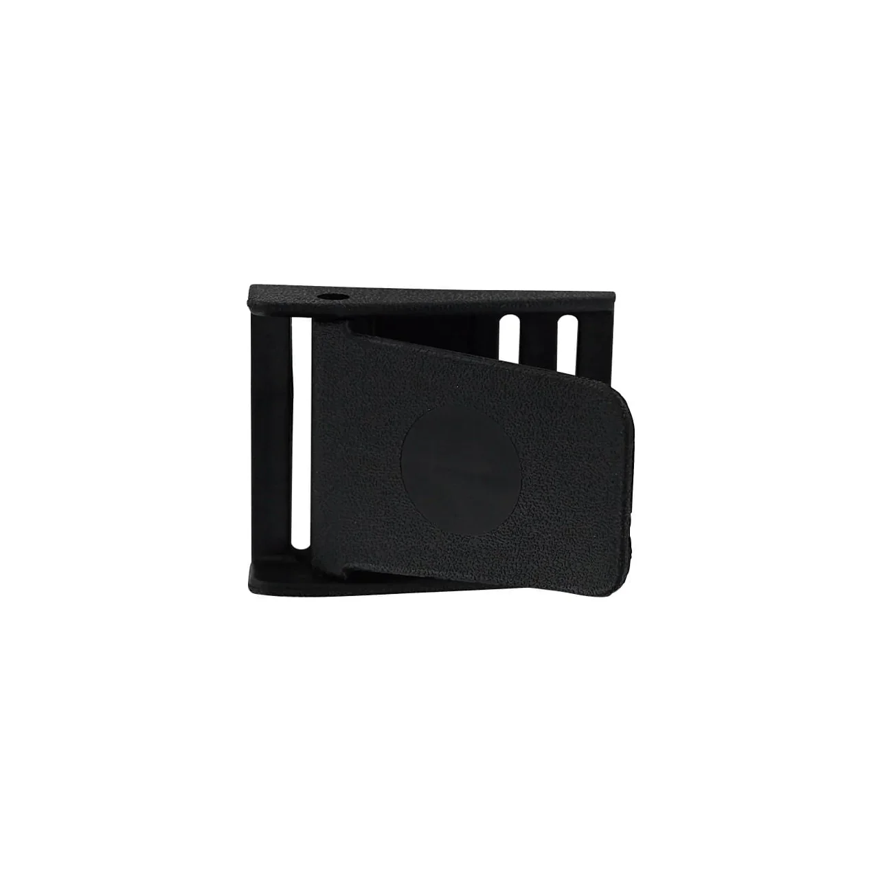 2" Black, Cam Lever Buckle, Plastic - Image 5