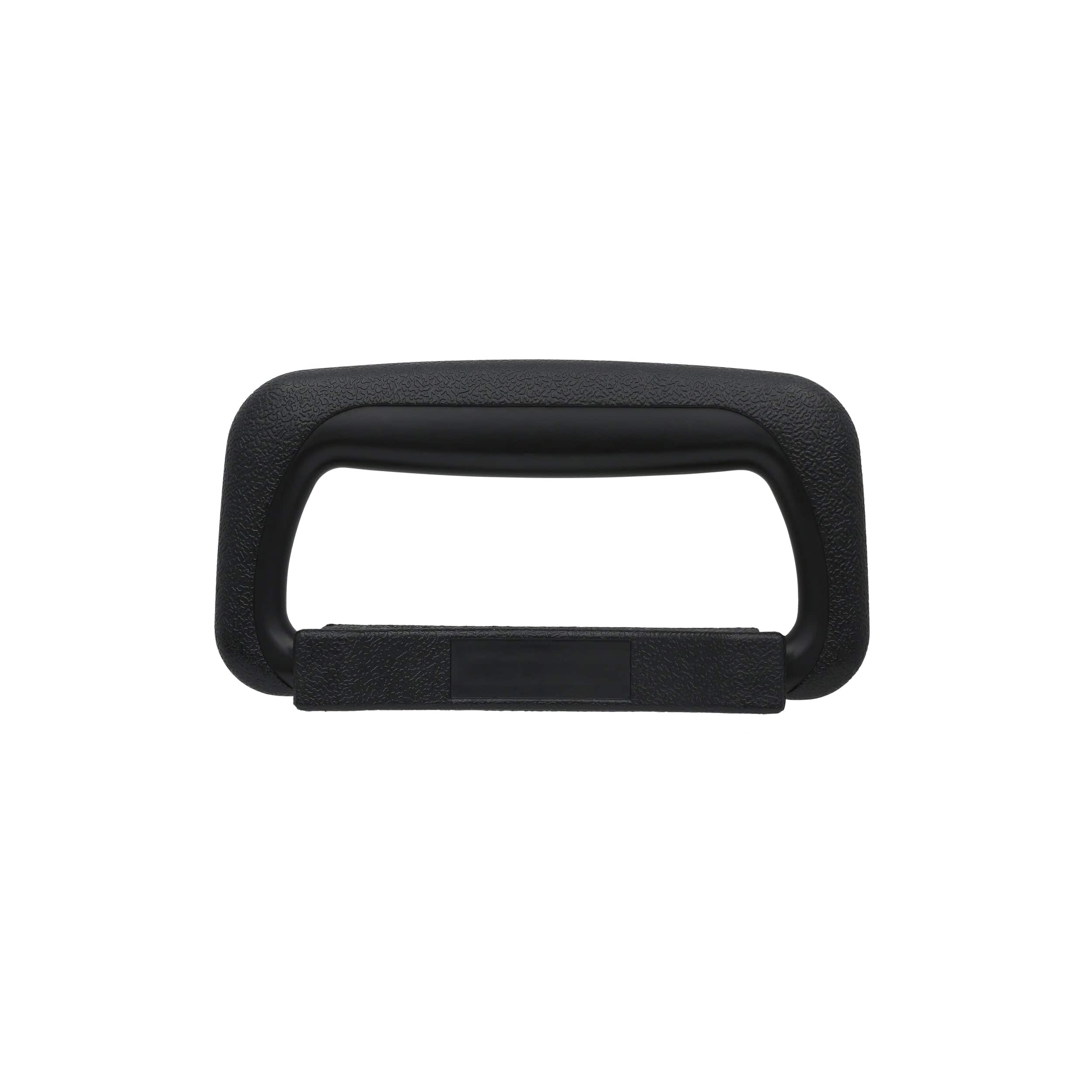 3 3/4" Black, Post Style Handle with Mounting Plate, Plastic