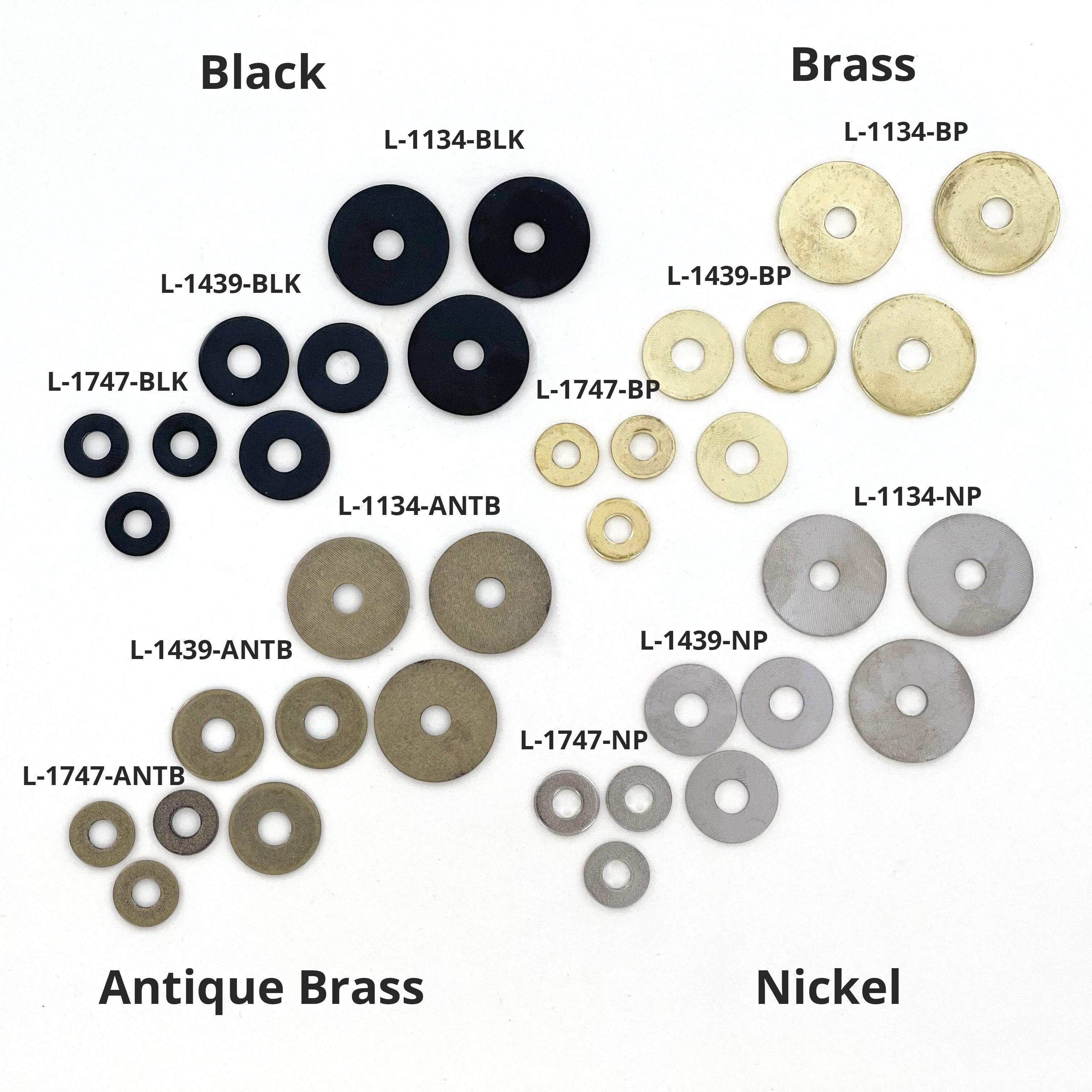 1/2" Black, Washer, Steel - 24 pk - Image 3