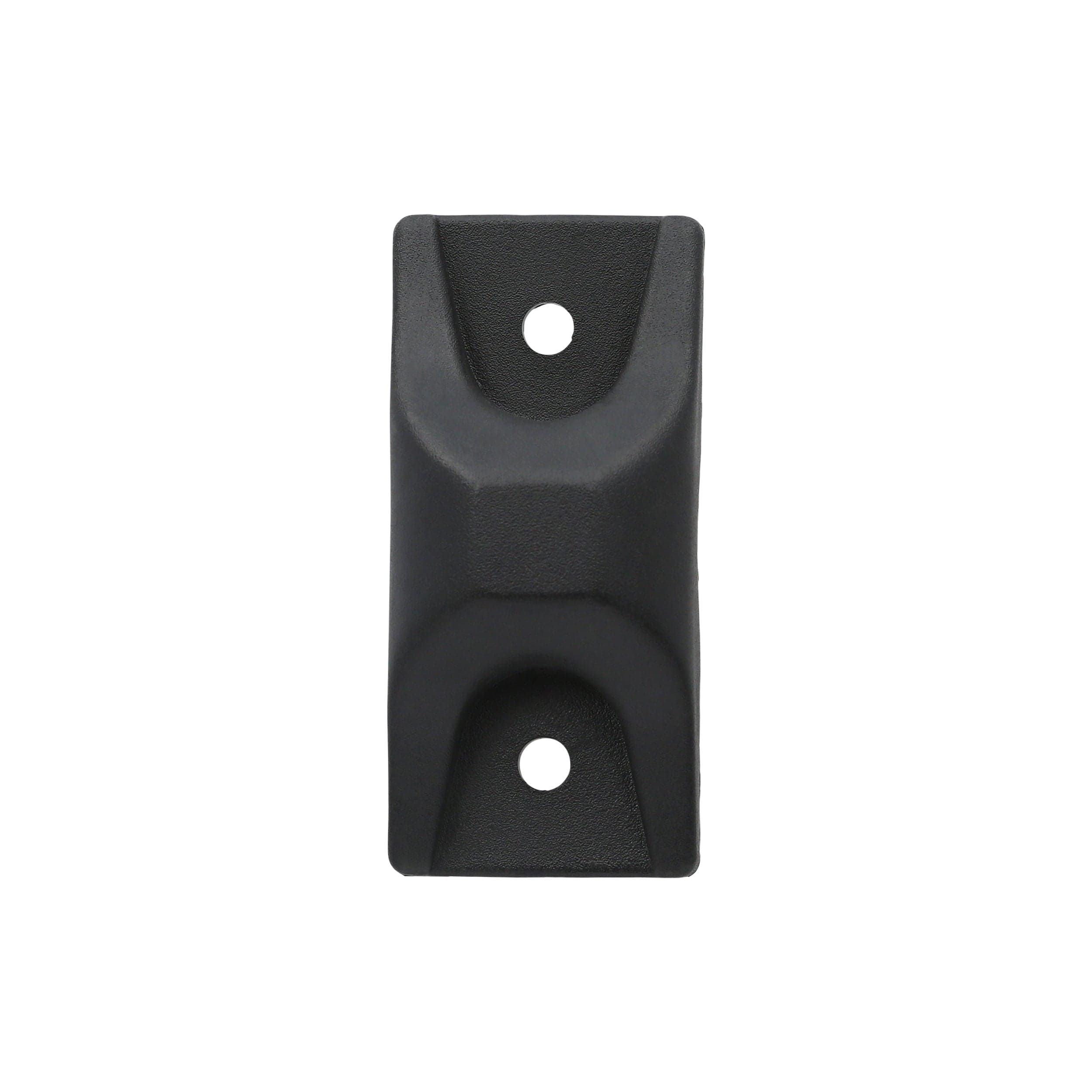 3/4" Black, 2 3/8" Bottom Stud, Plastic - Image 2