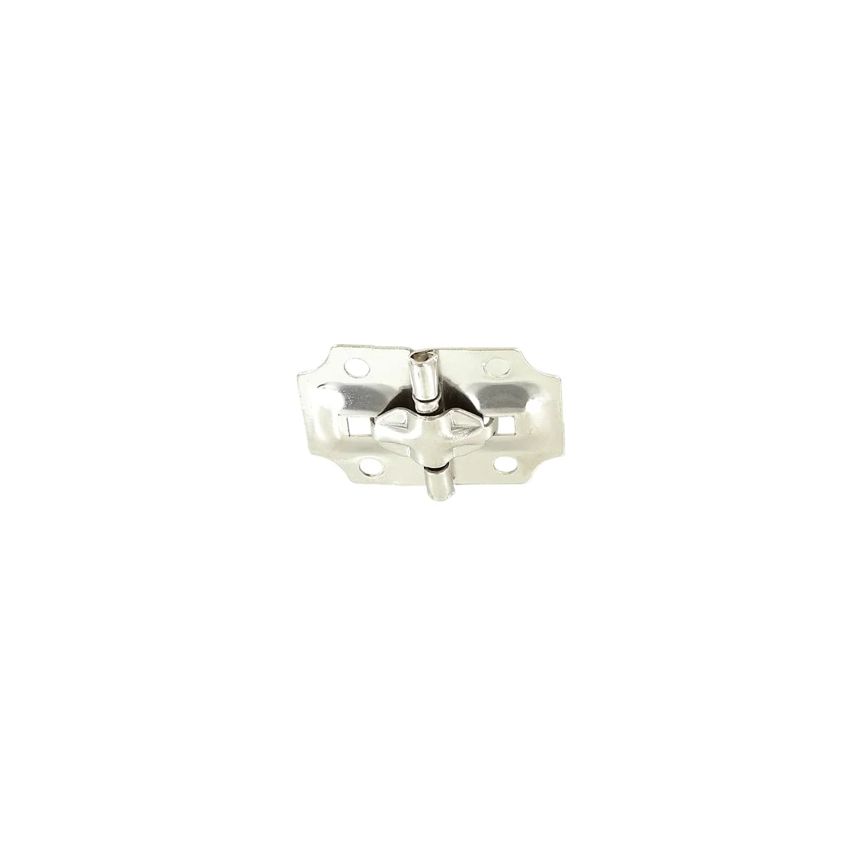 1 5/8" Nickel, Box/Case Stop Hinge, Steel - Image 3