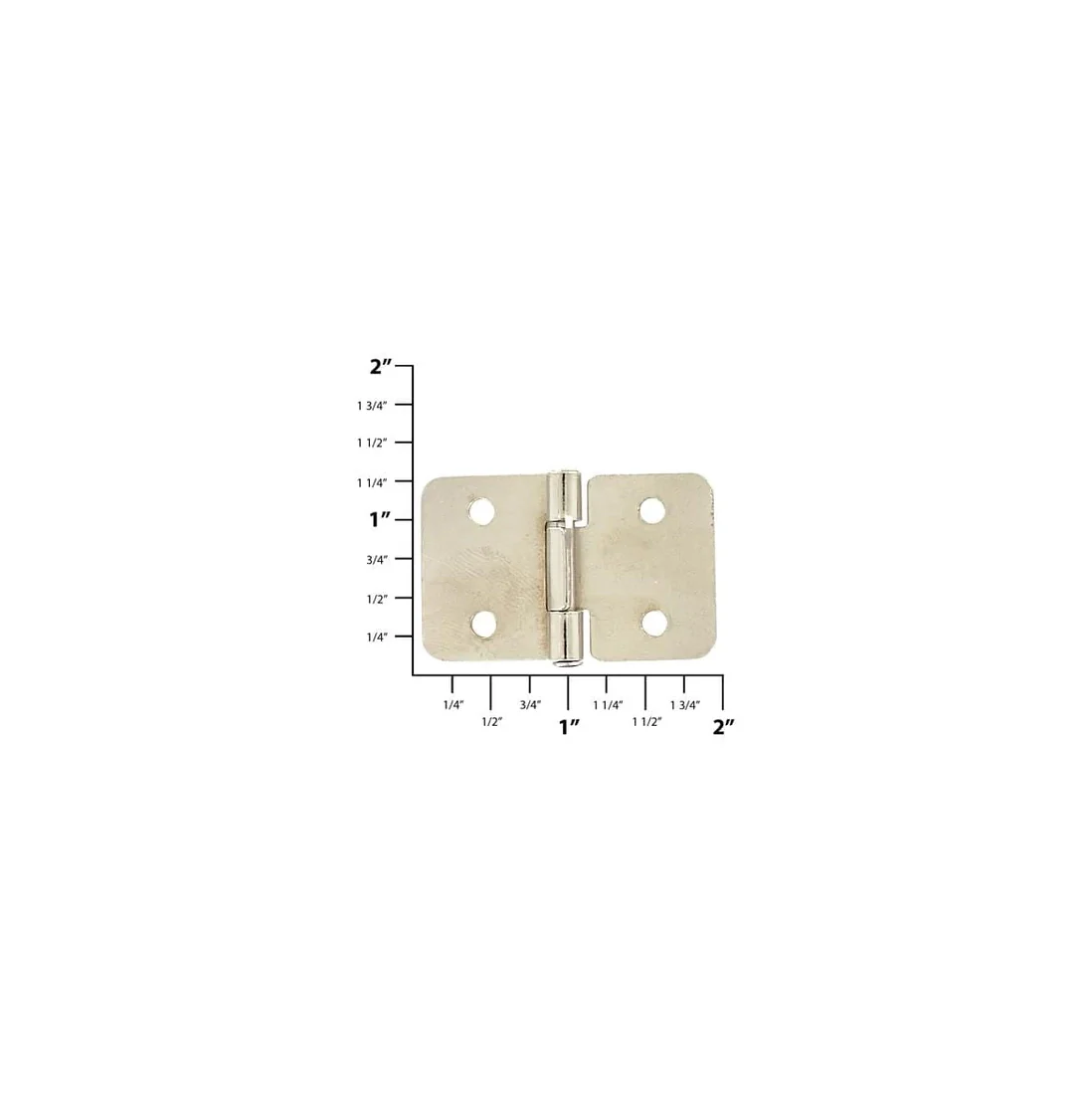 1" Nickel, Lift-a-Part Hinge, Zinc Alloy - Image 2