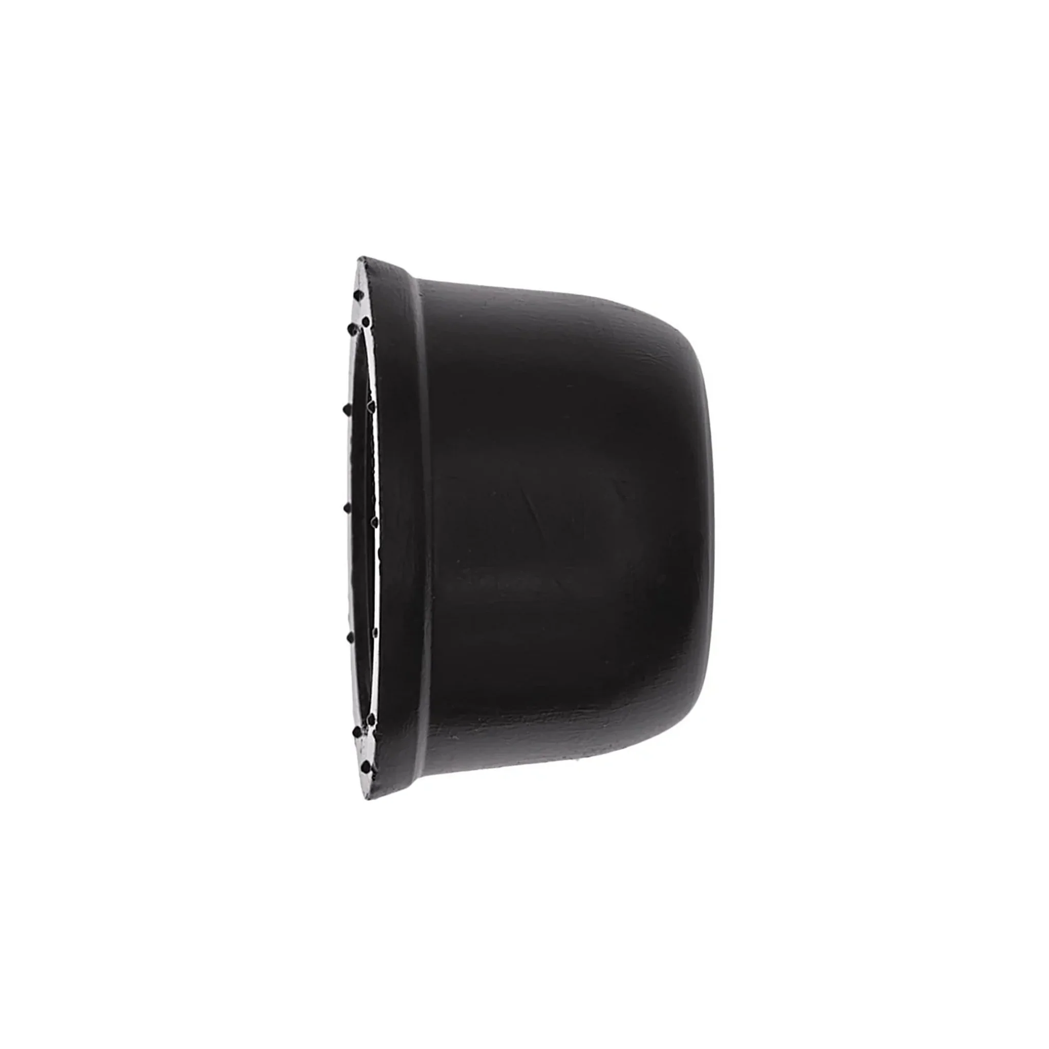 3/4" Black, Bottom Stud, Plastic With Force Fit Rivet - Image 3