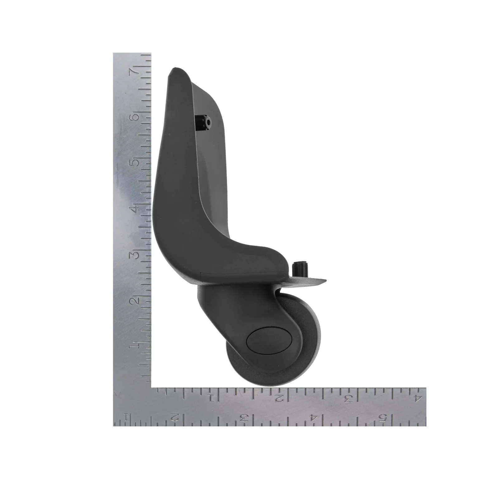 50mm Black, Spinner Wheel with Housing Pair, Plastic - Image 2