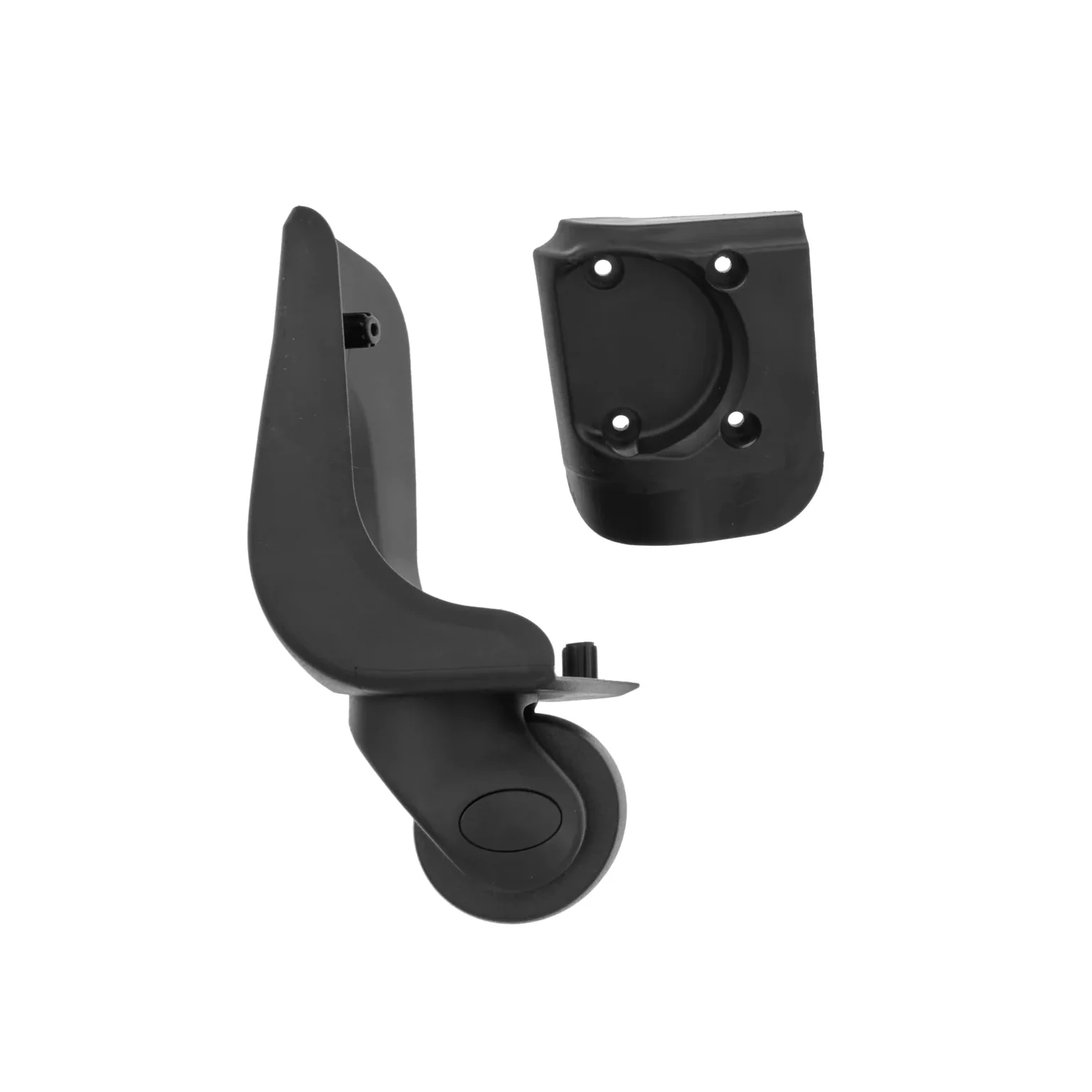 50mm Black, Spinner Wheel with Housing Pair, Plastic - Image 3