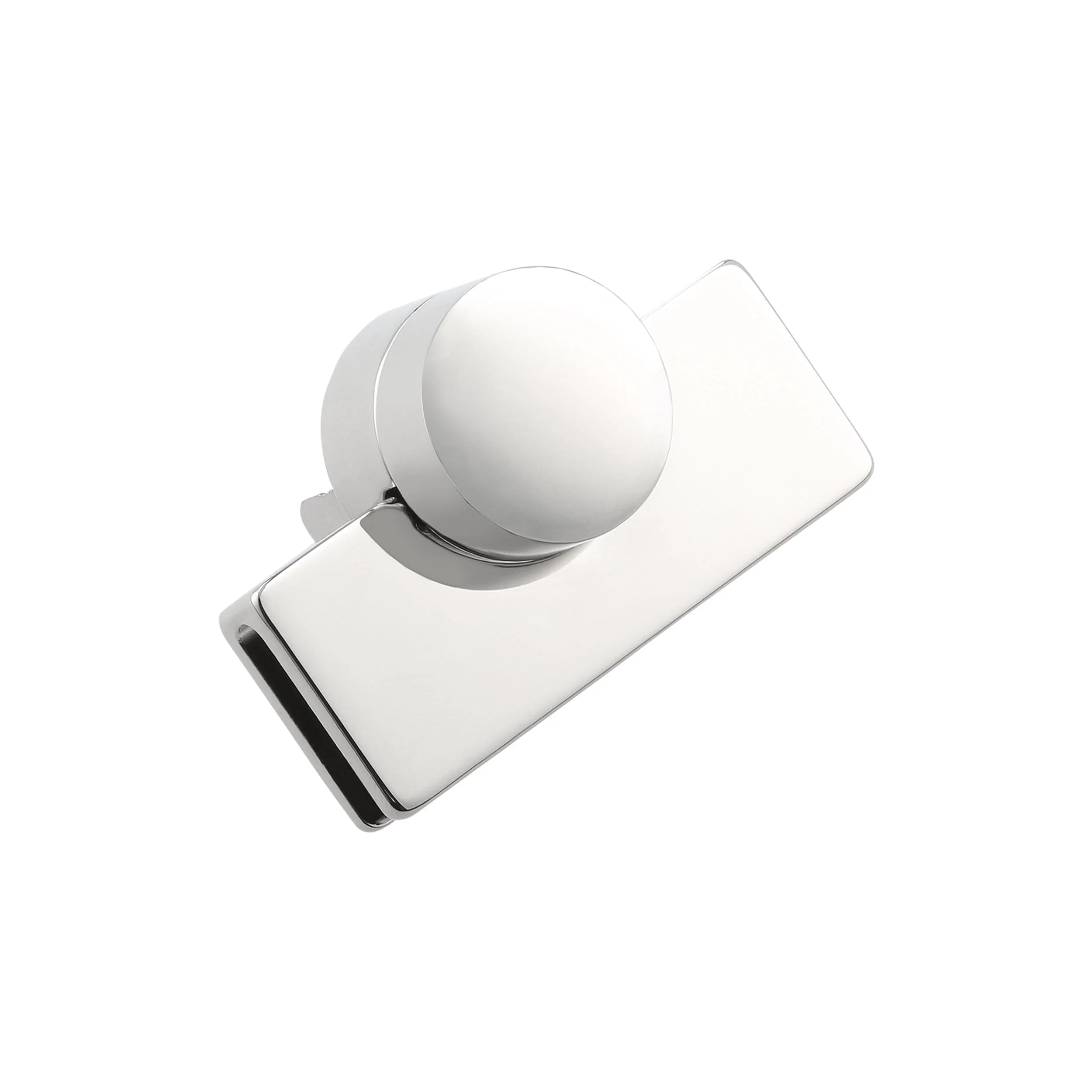 22mm Shiny Nickel, Turn Lock, Zinc Alloy