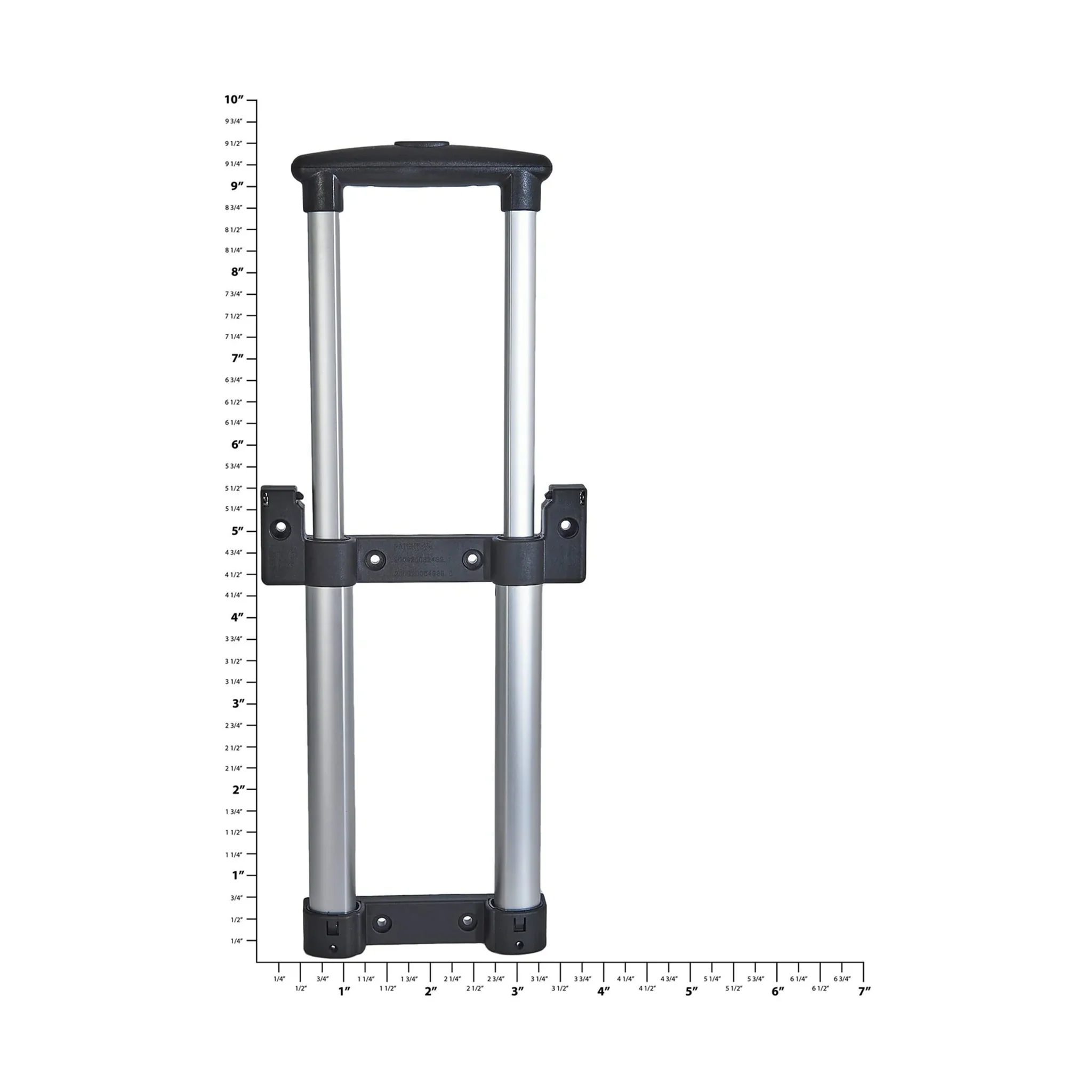 13" Black, 4-Stage Pull Handle Assembly - Image 2