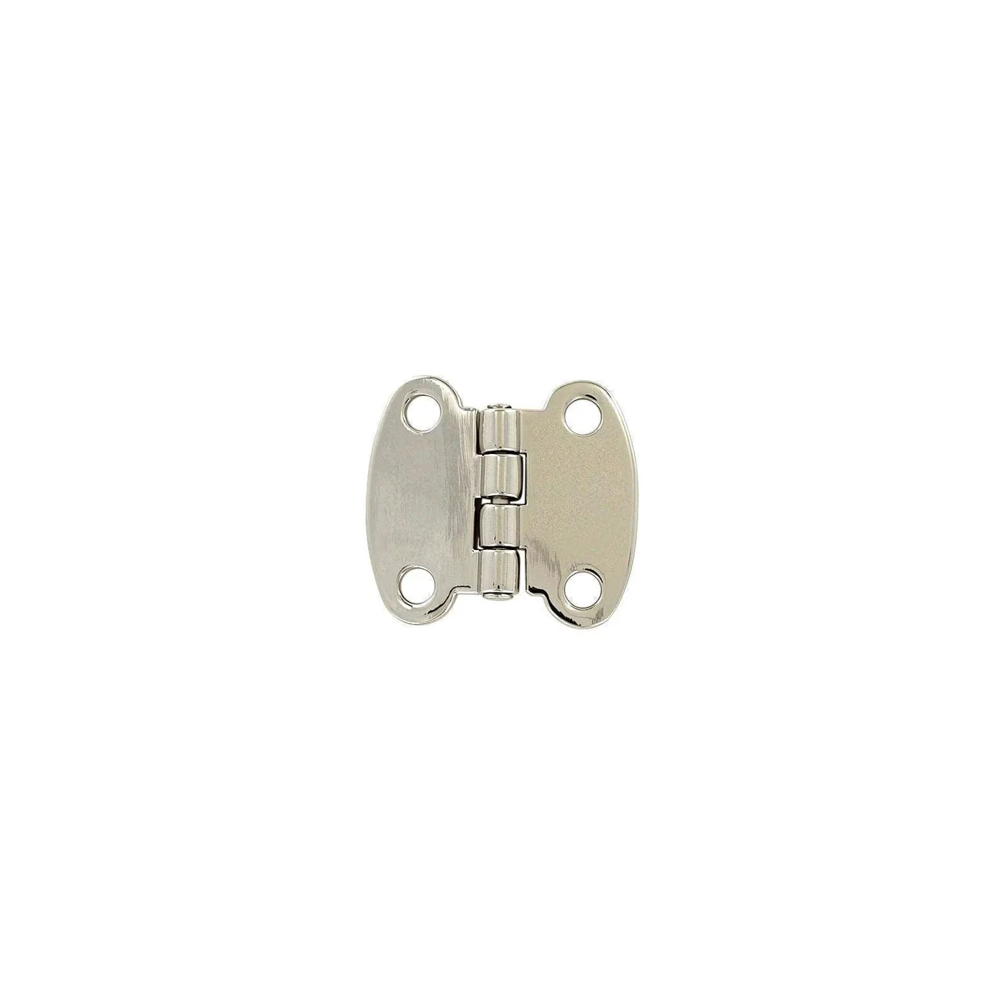 1 1/2" Nickel, Cast Hinge, Zinc Alloy - Image 3