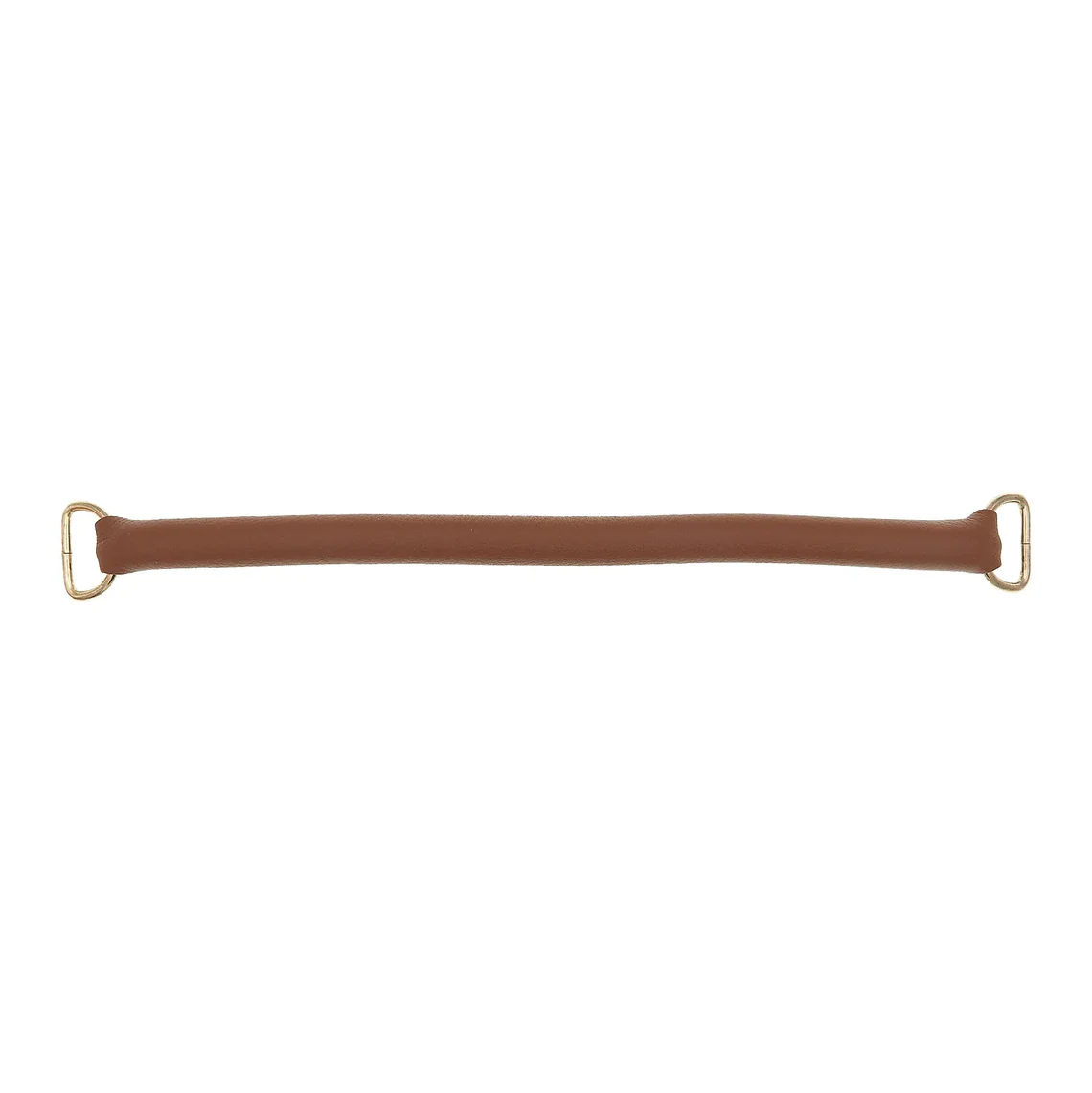10 1/2" LV Tan, Purse Handle, Leather - Image 3