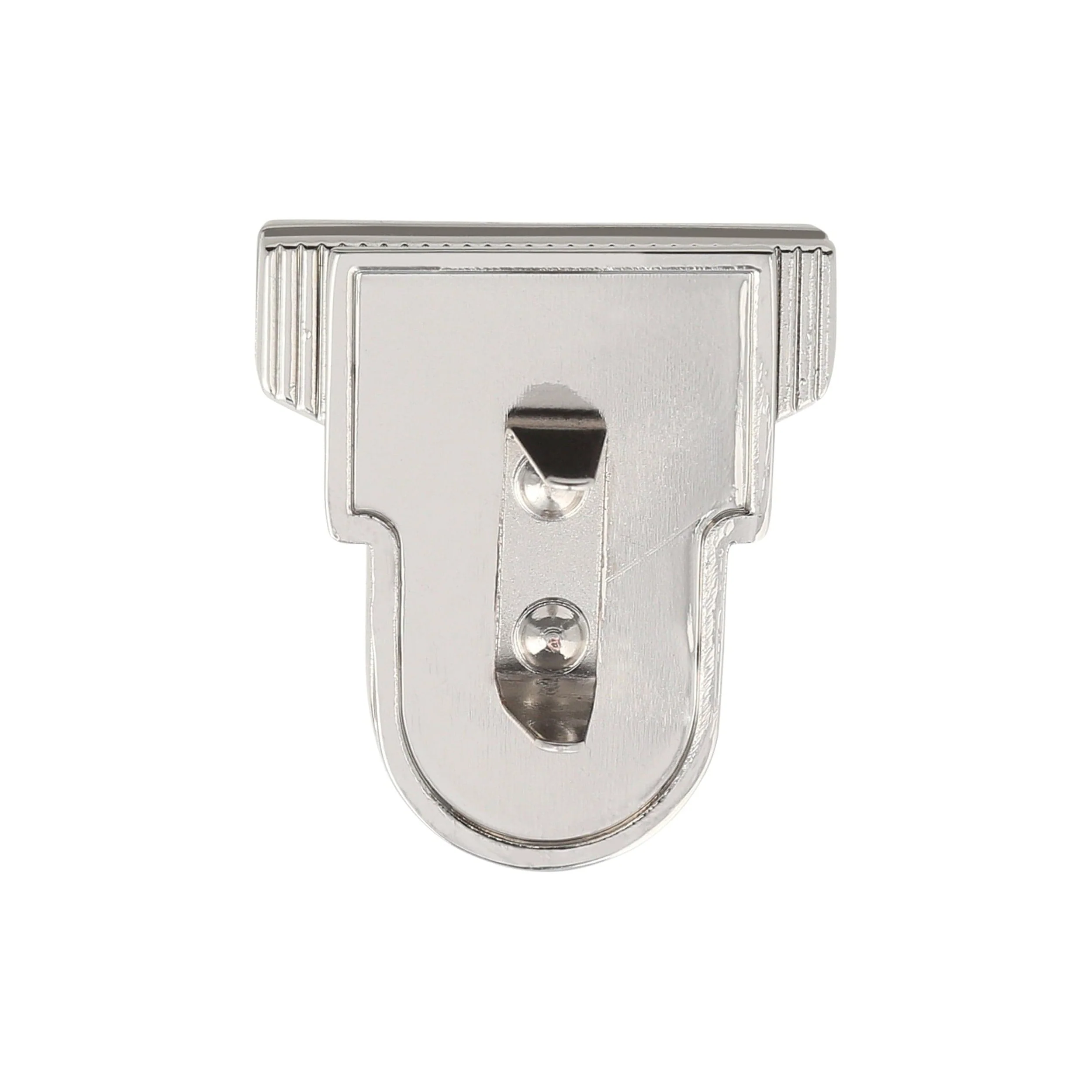 1 3/16" Shiny Nickel, Tuck Catch, Zinc Alloy - Image 2