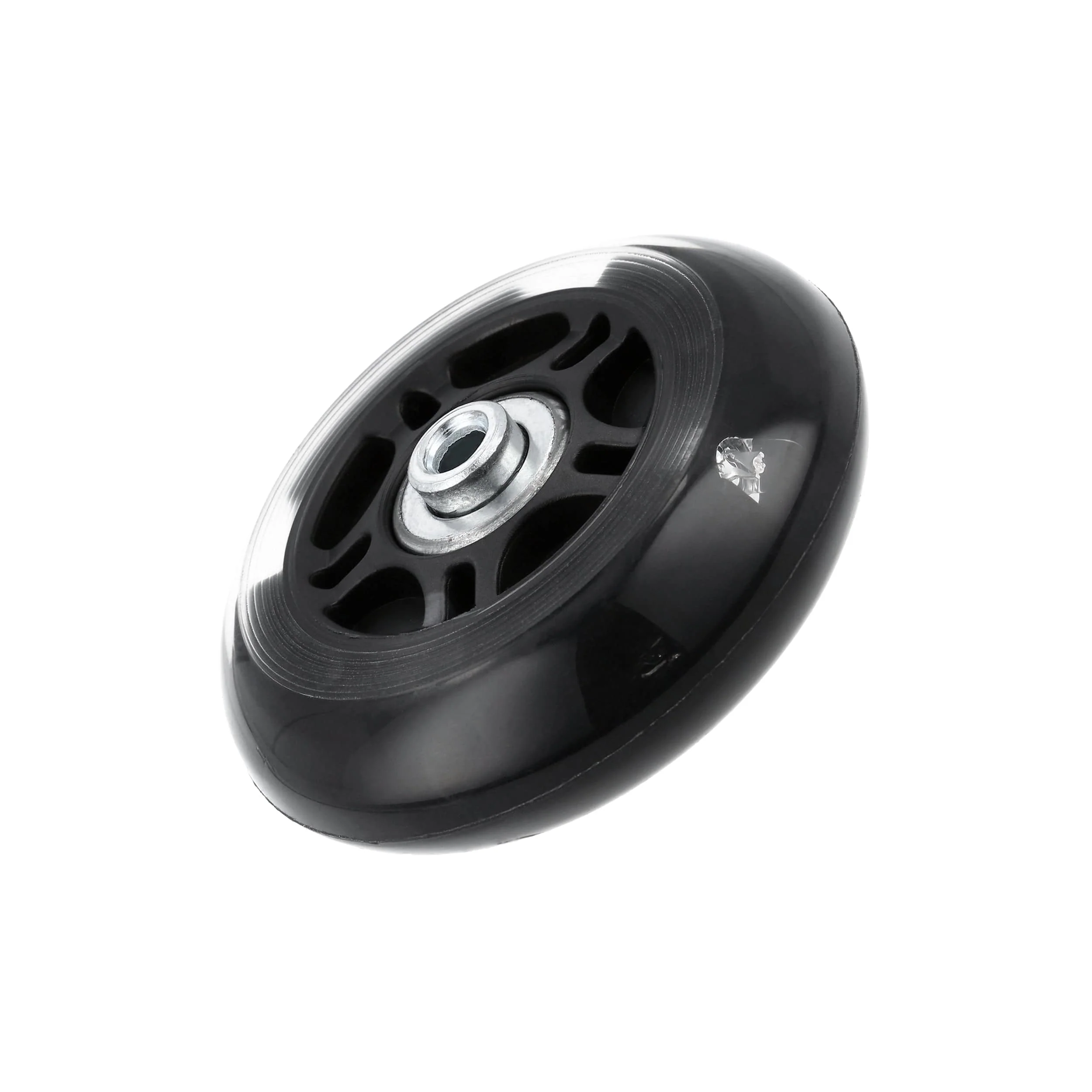 68mm Black, In-line skate wheel with LED Lights, PolyUrethane - Image 2
