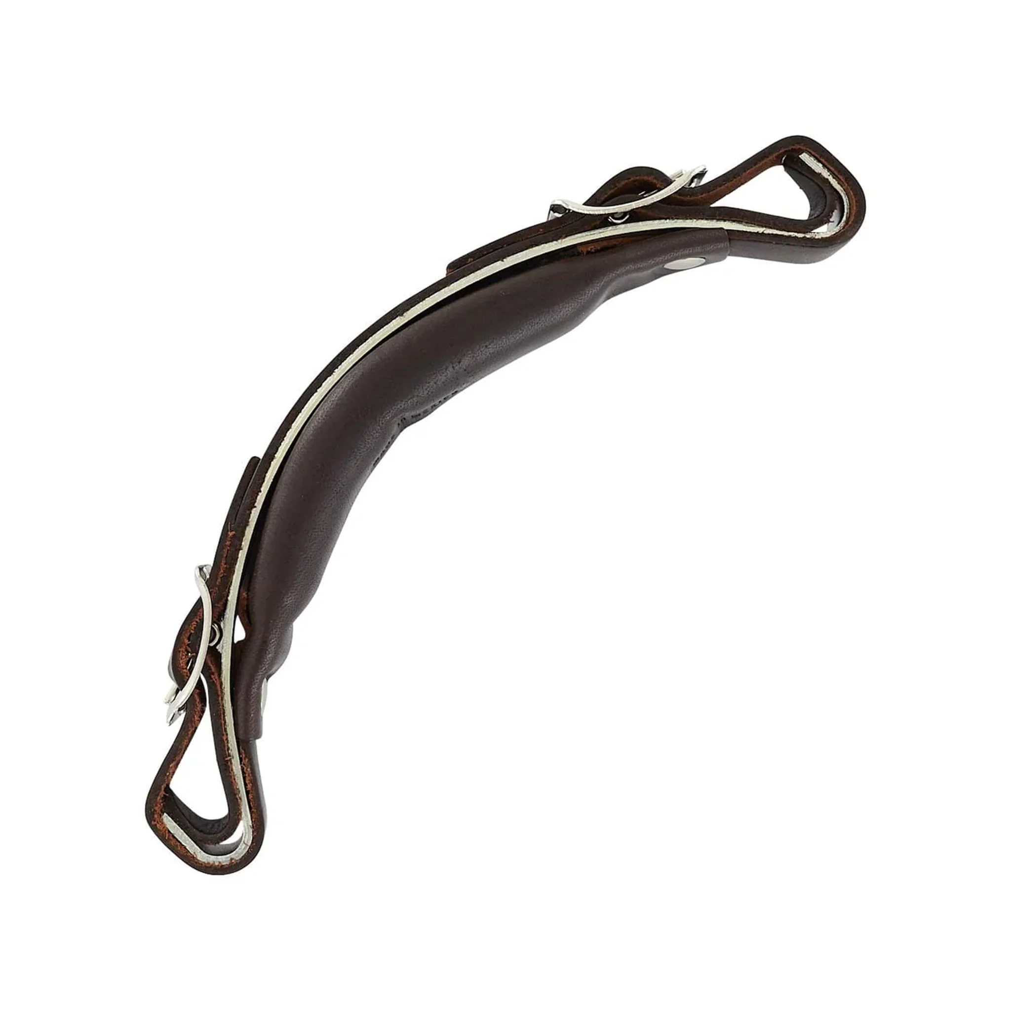 7 1/2" Brown, Emergency Handle, Leather (Steel re-enforced) - Image 3