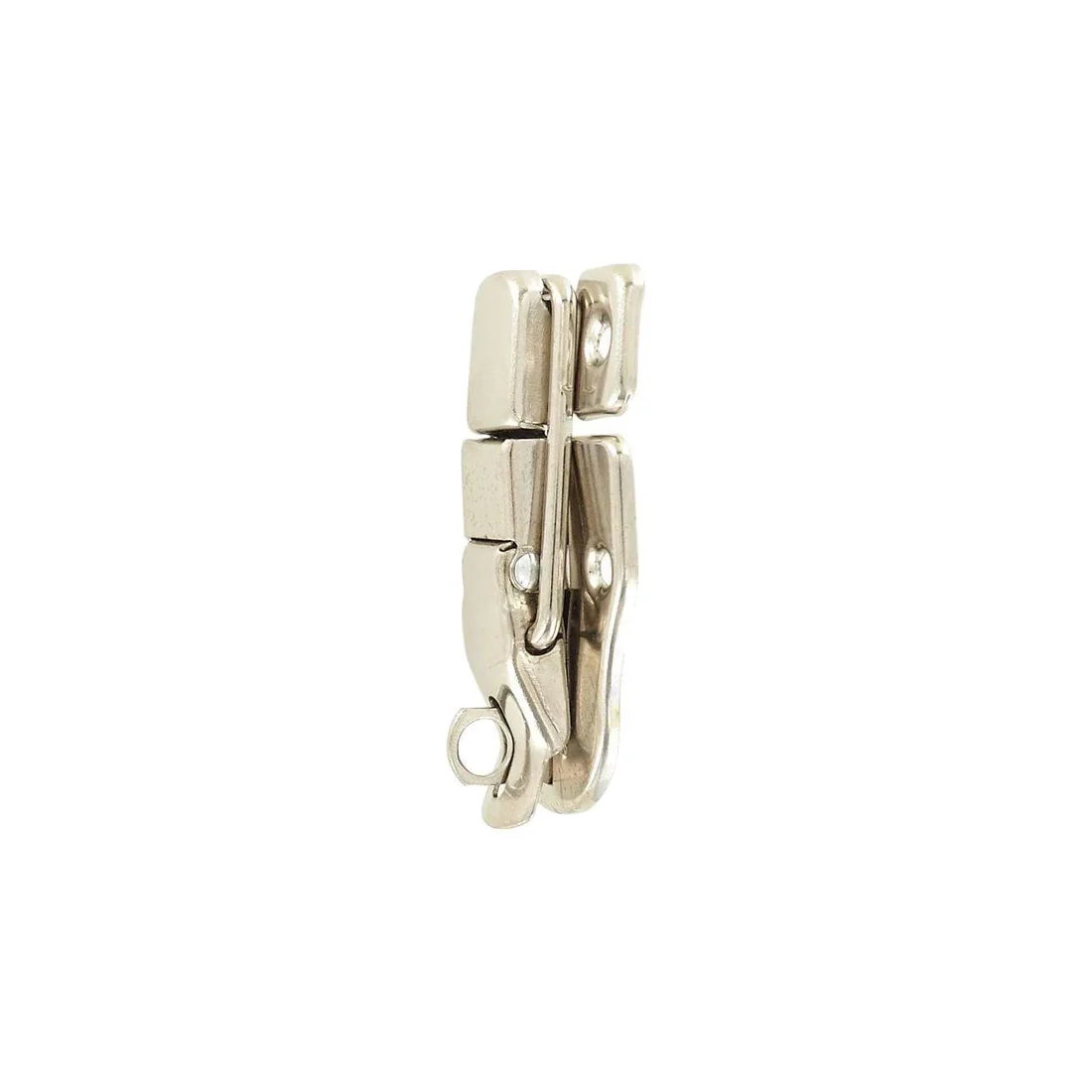 3" Nickel, Drawbolt w/ Padlock Loop, Steel - Image 3
