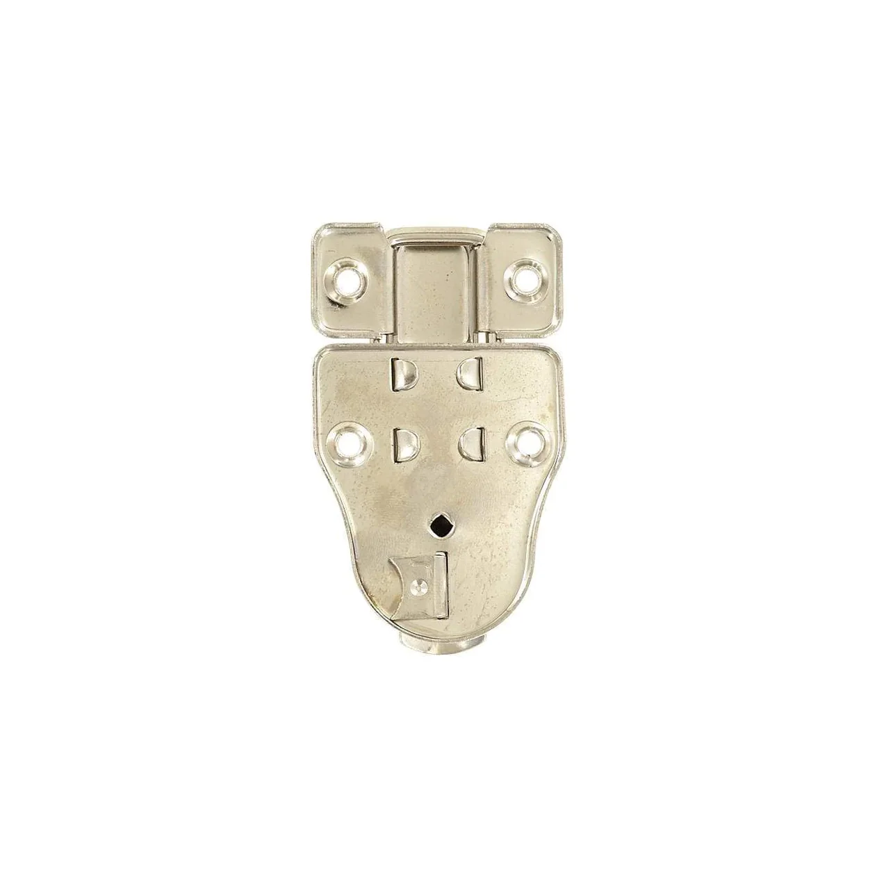 3" Nickel, Drawbolt w/ Padlock Loop, Steel - Image 4