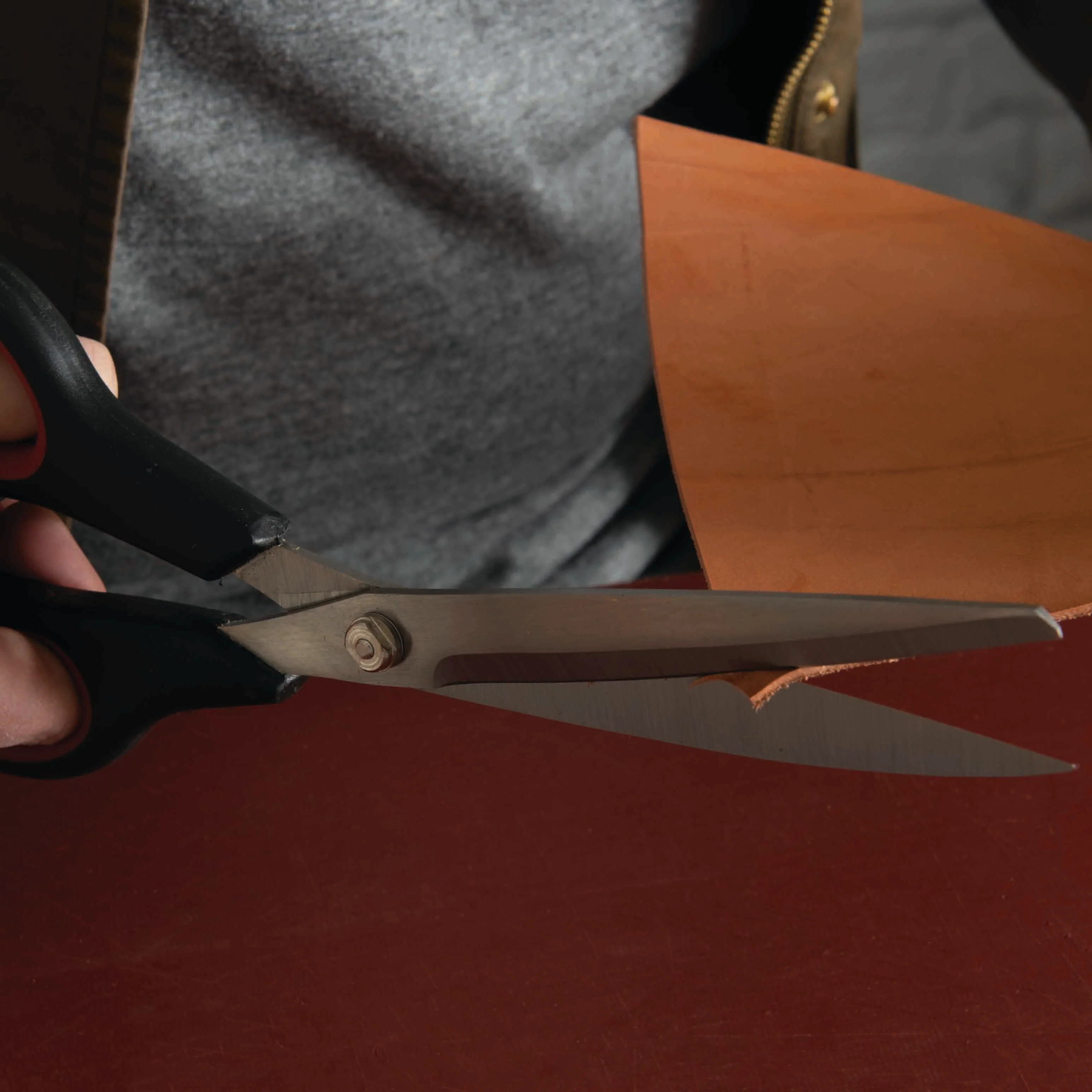 Leather Scissors, 10-1/2" - Image 3