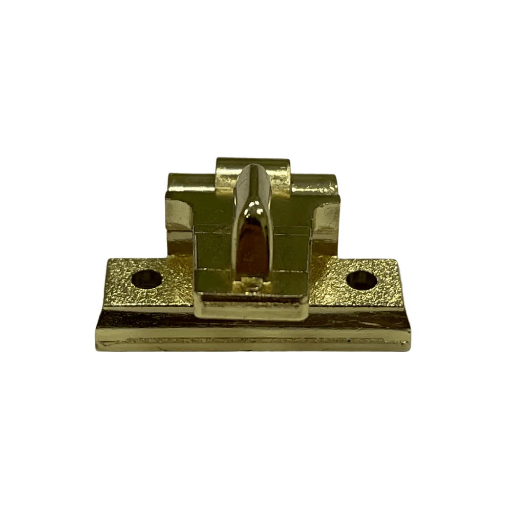 1 1/4" Gold, Hasp, Steel, #LH-1559 - Image 3