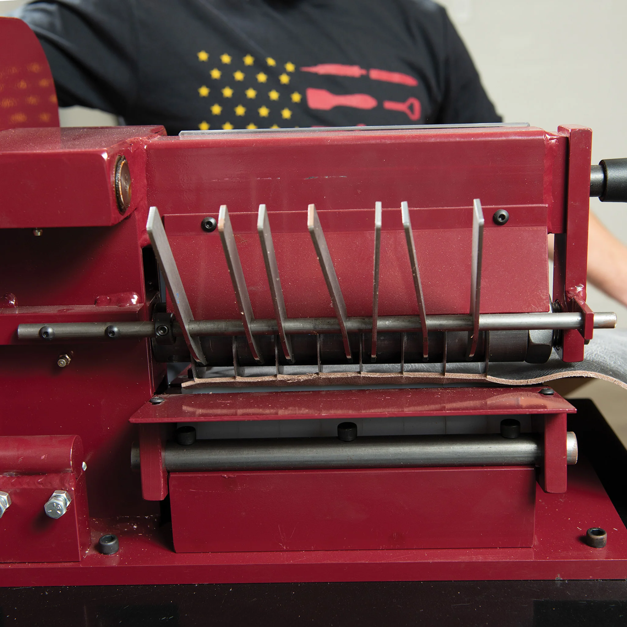 Master Tool Hand-Operated Leather Strap Cutter - Image 7