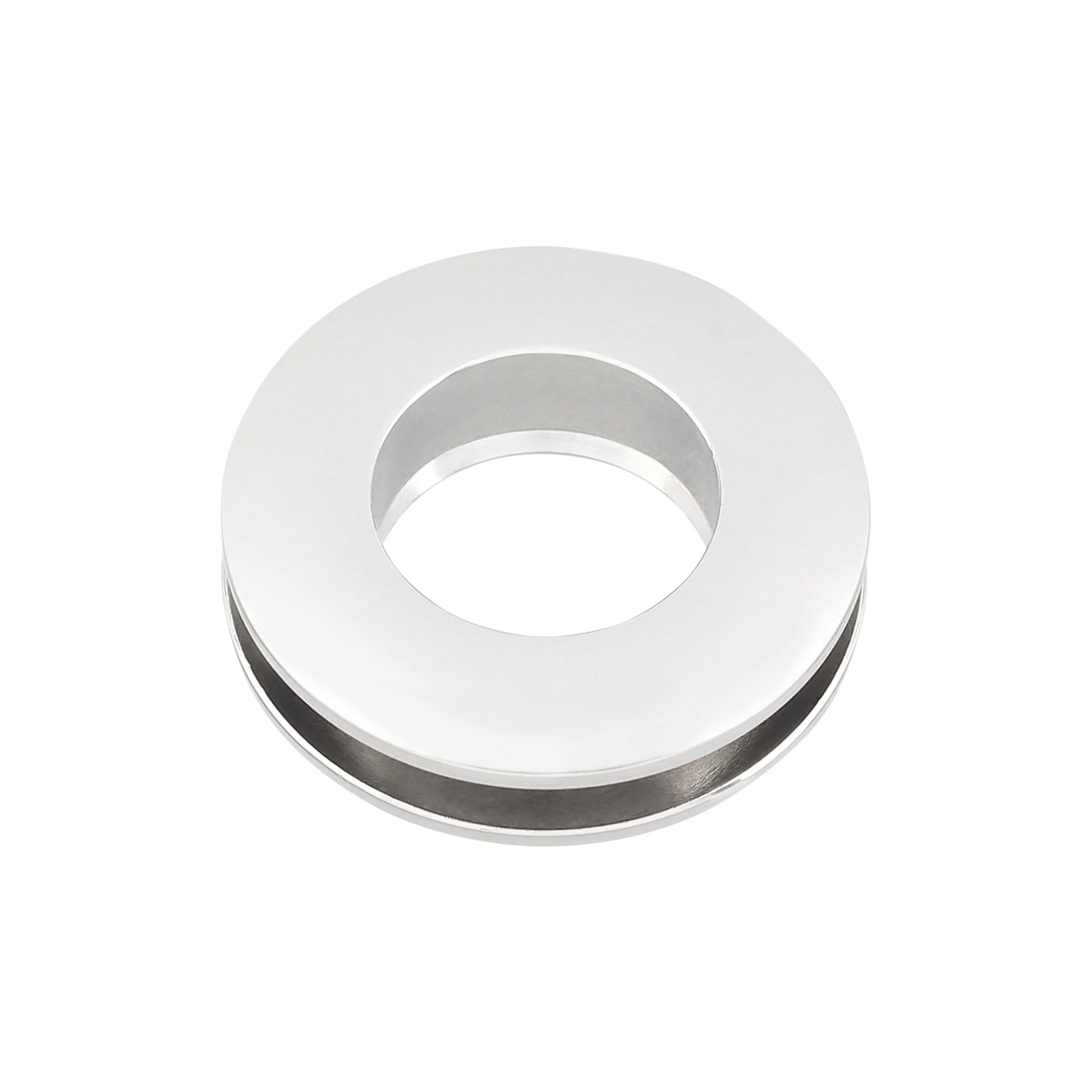 5/8" Nickel, Screw Together Eyelet, Solid Brass
