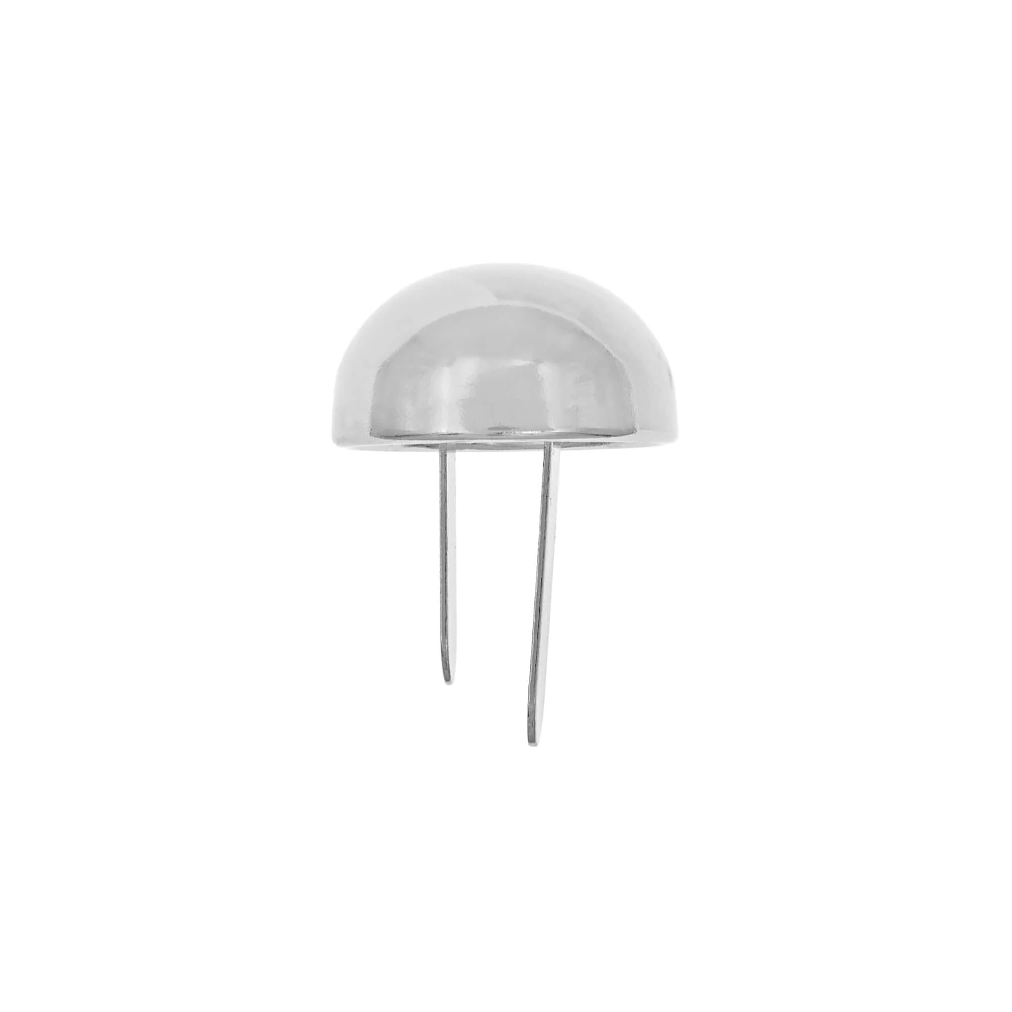 12mm Nickel, Bottom Stud, Zinc Alloy-PK10 - Image 5