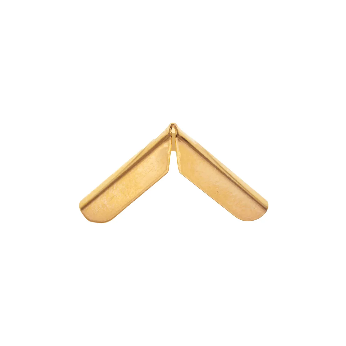 1/2" Gold, Bag/Case Corner, Zinc Alloy - Image 4