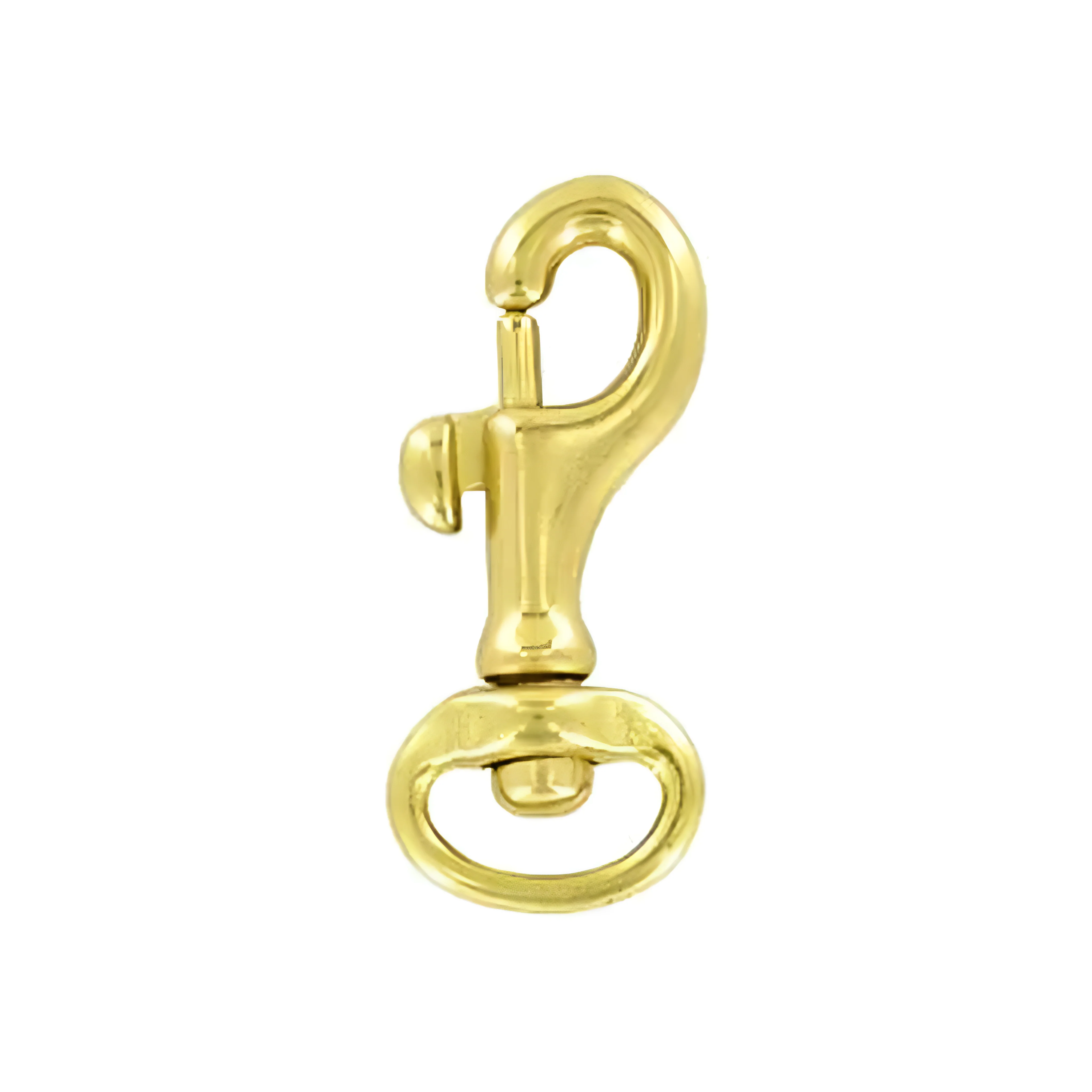 1/2" Brass, Bolt Swivel Snap Hook, Solid Brass - Image 3