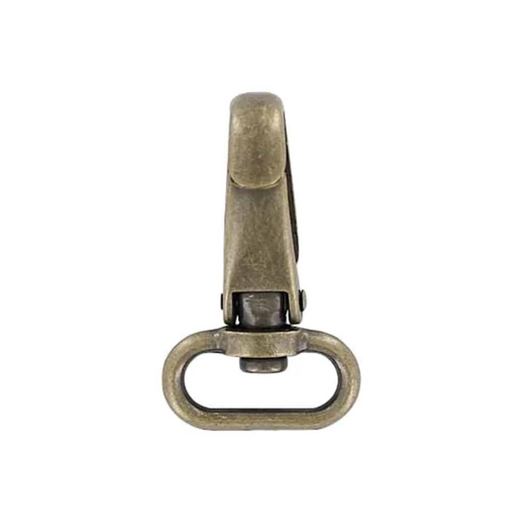 1" Antique Brass, Swivel Snap Hook, Zinc Alloy - Image 4