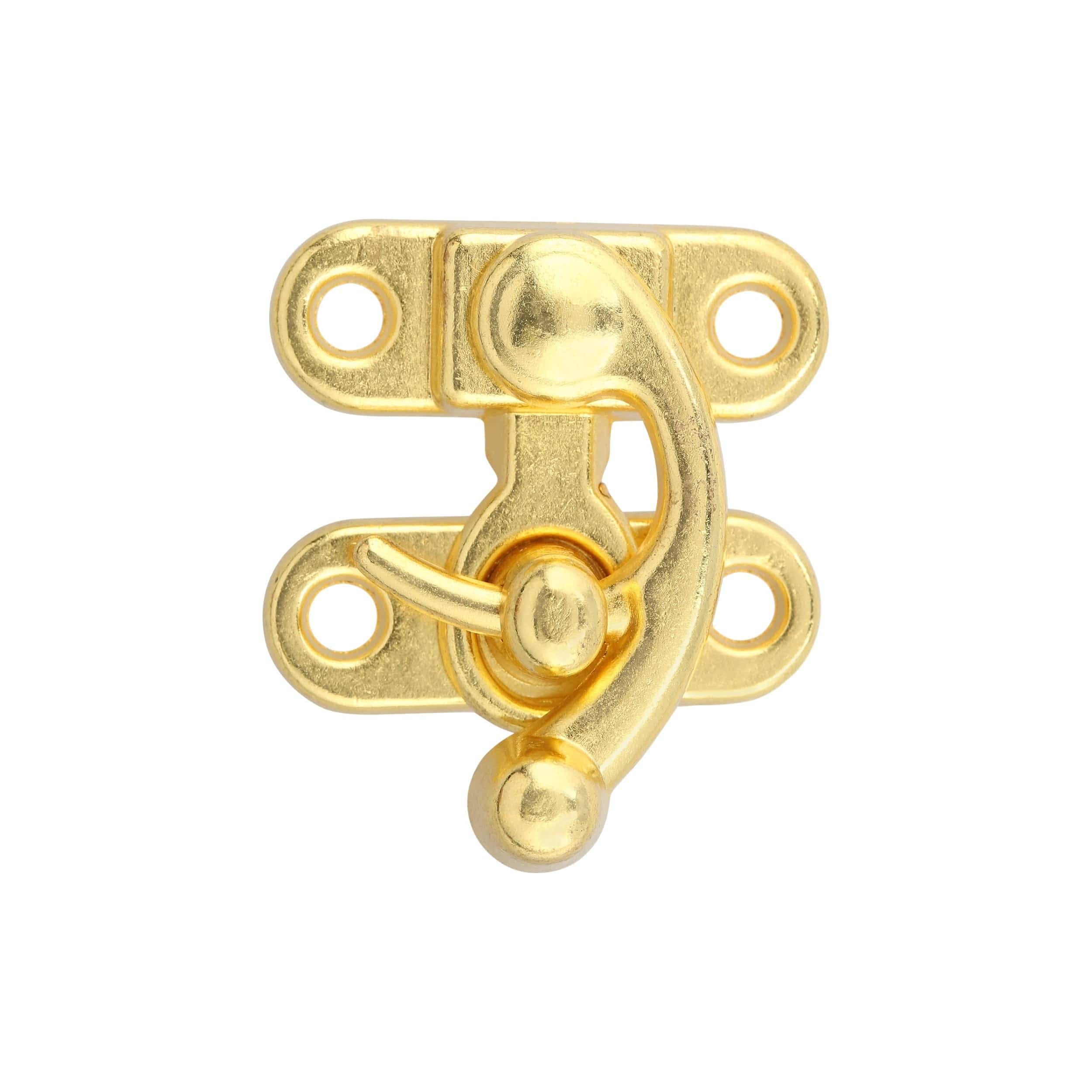 1 5/16" Gold, Swing Lock Clasp, Zinc Alloy
