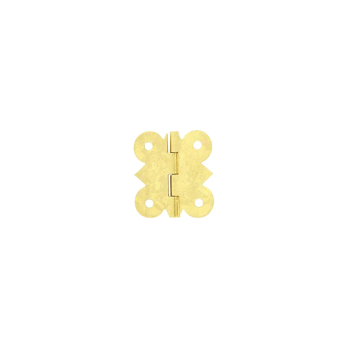 1 1/8" Brass, Box/Case Hinge Plate, Zinc Alloy - Image 3