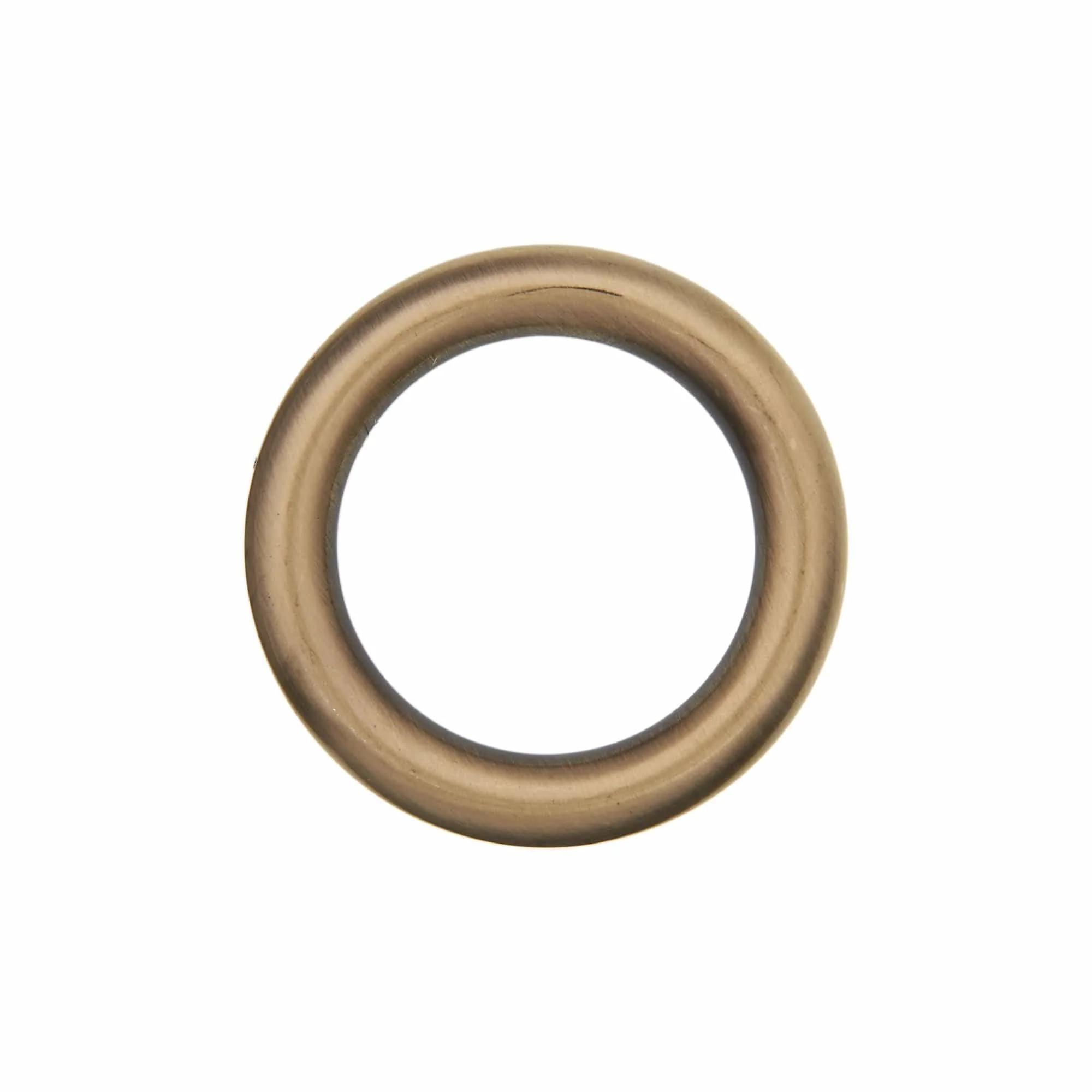 1" Antique Brass, Cast Heavy Round Ring, Zinc Alloy - Image 5