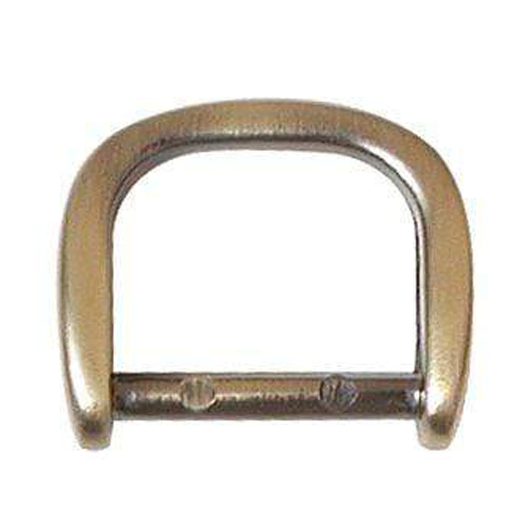 5/8" Antique Brass, Solid D Ring, Zinc Alloy-PK5 - Image 3
