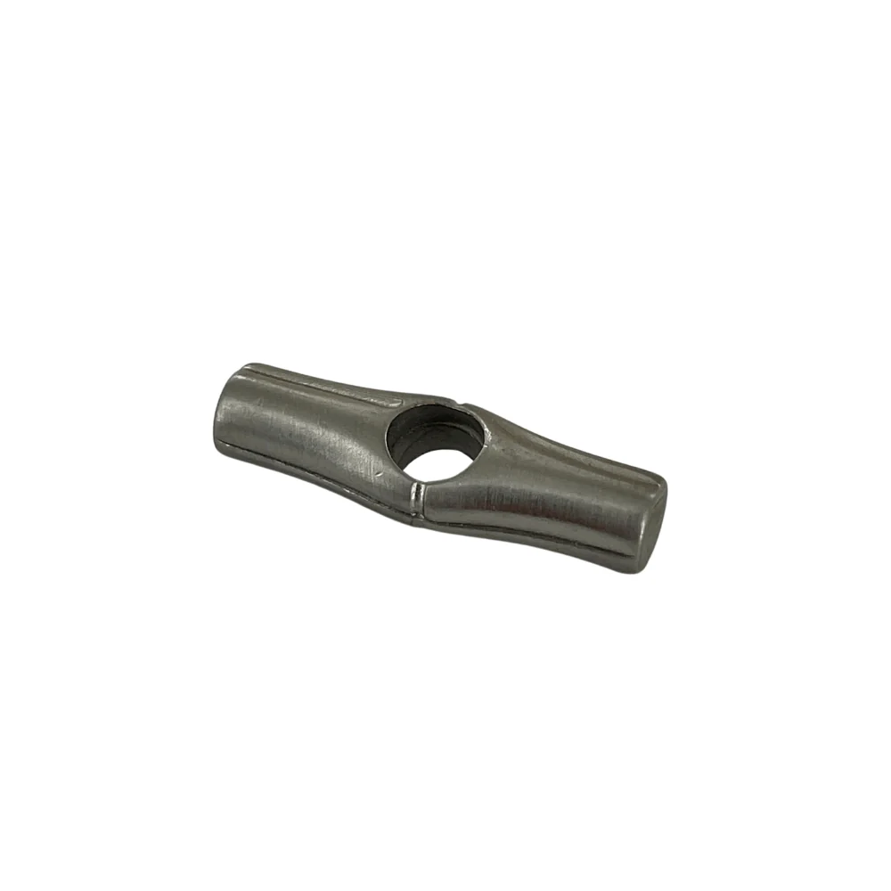 1 1/4" Brushed Nickel, Strap End Toggle, Zinc Alloy - Image 2