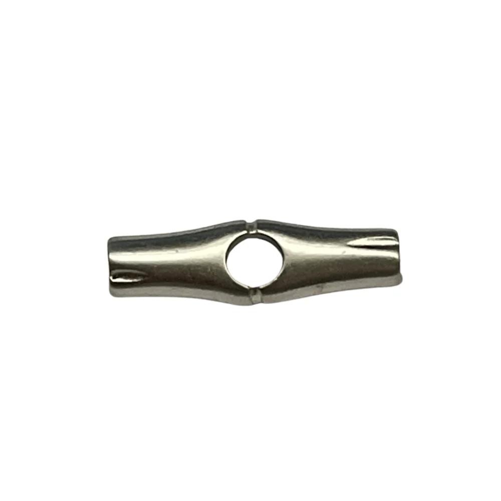 13/16" Brushed Nickel, Strap End Toggle, Zinc Alloy
