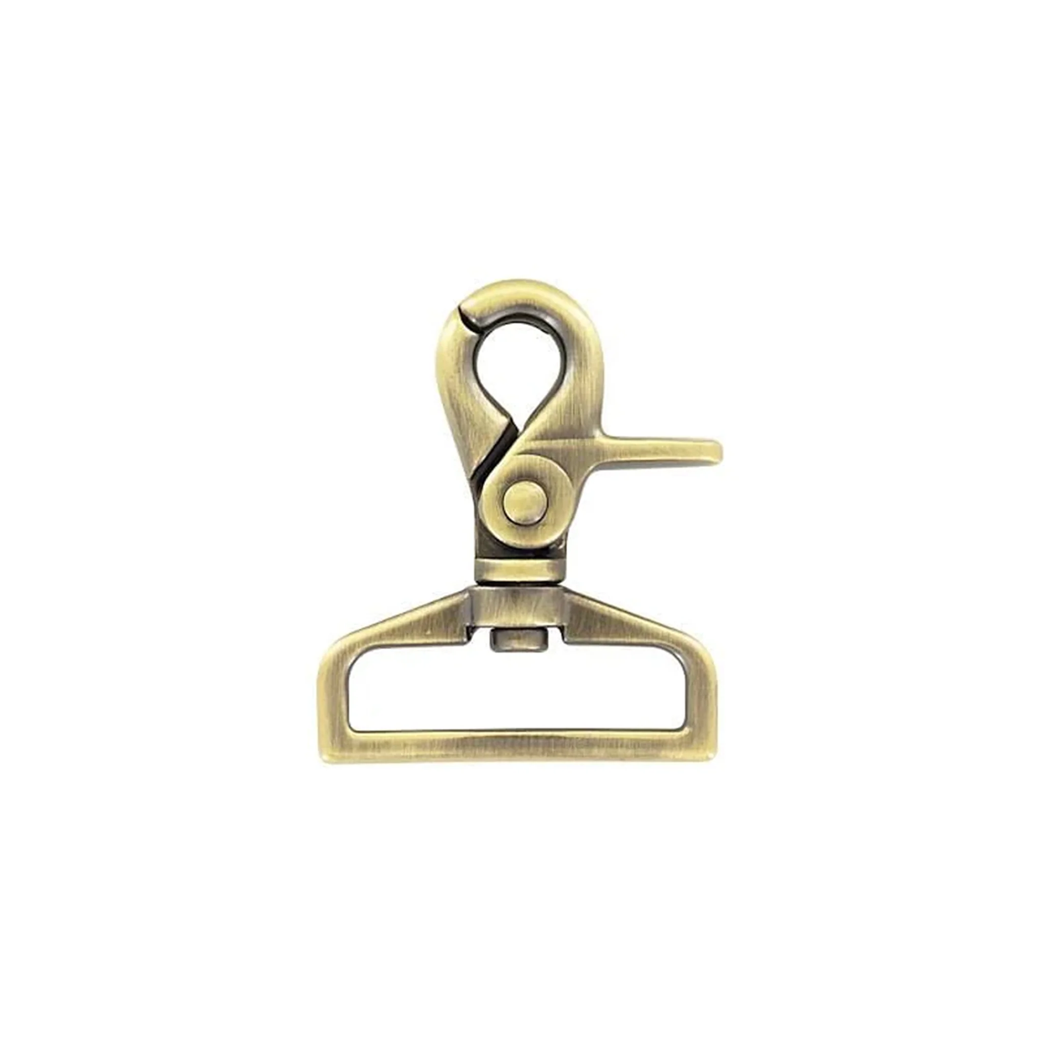 1 1/2" Antique Brass, Trigger Swivel Snap Hook, Zinc Alloy - Image 3