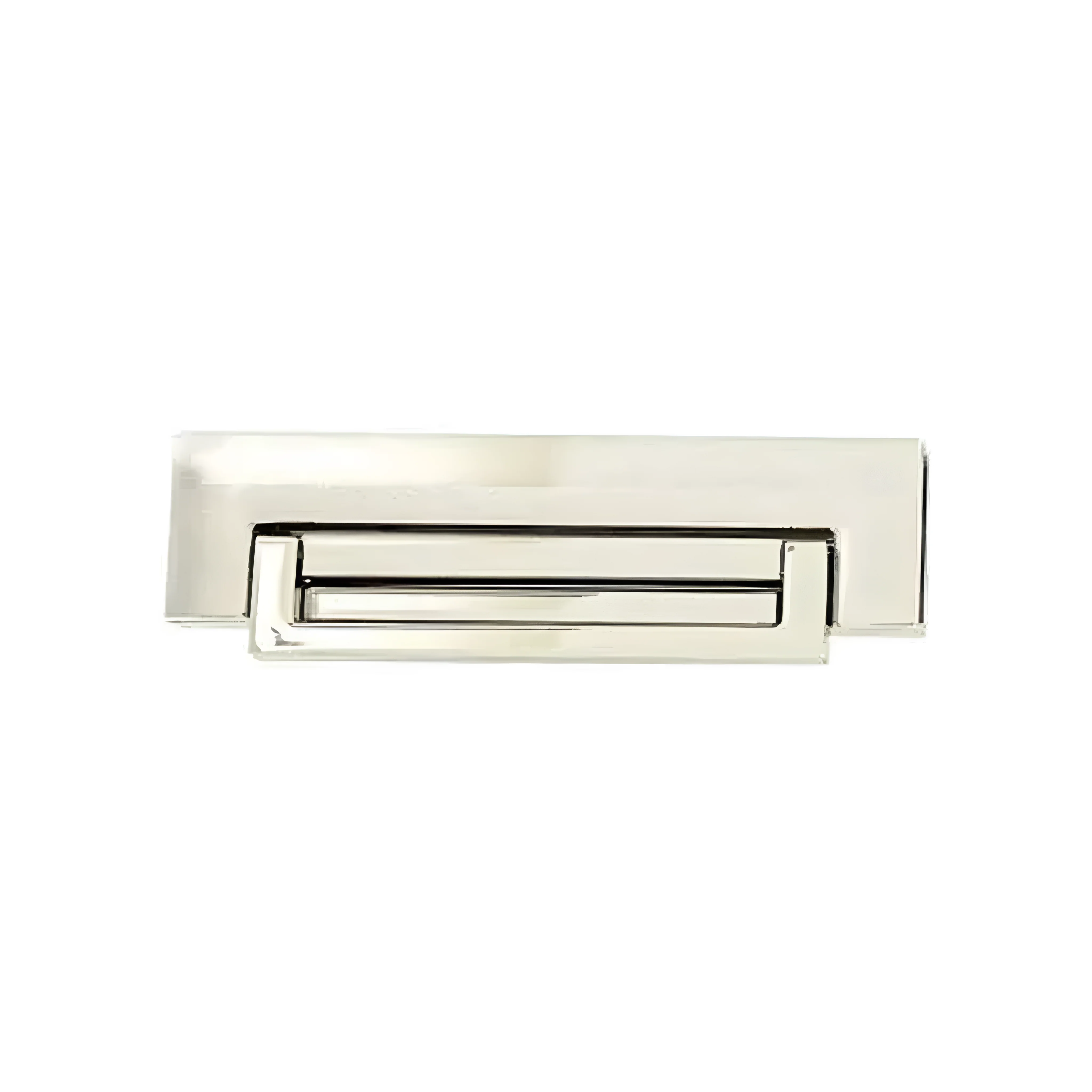 2 5/8" Nickel, Flap Drop Lock, Zinc Alloy - Image 6