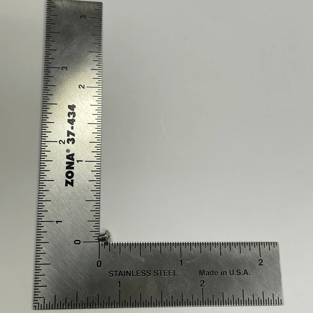 Screw Solid Brass Nickel, #P-3205-NP - Image 5