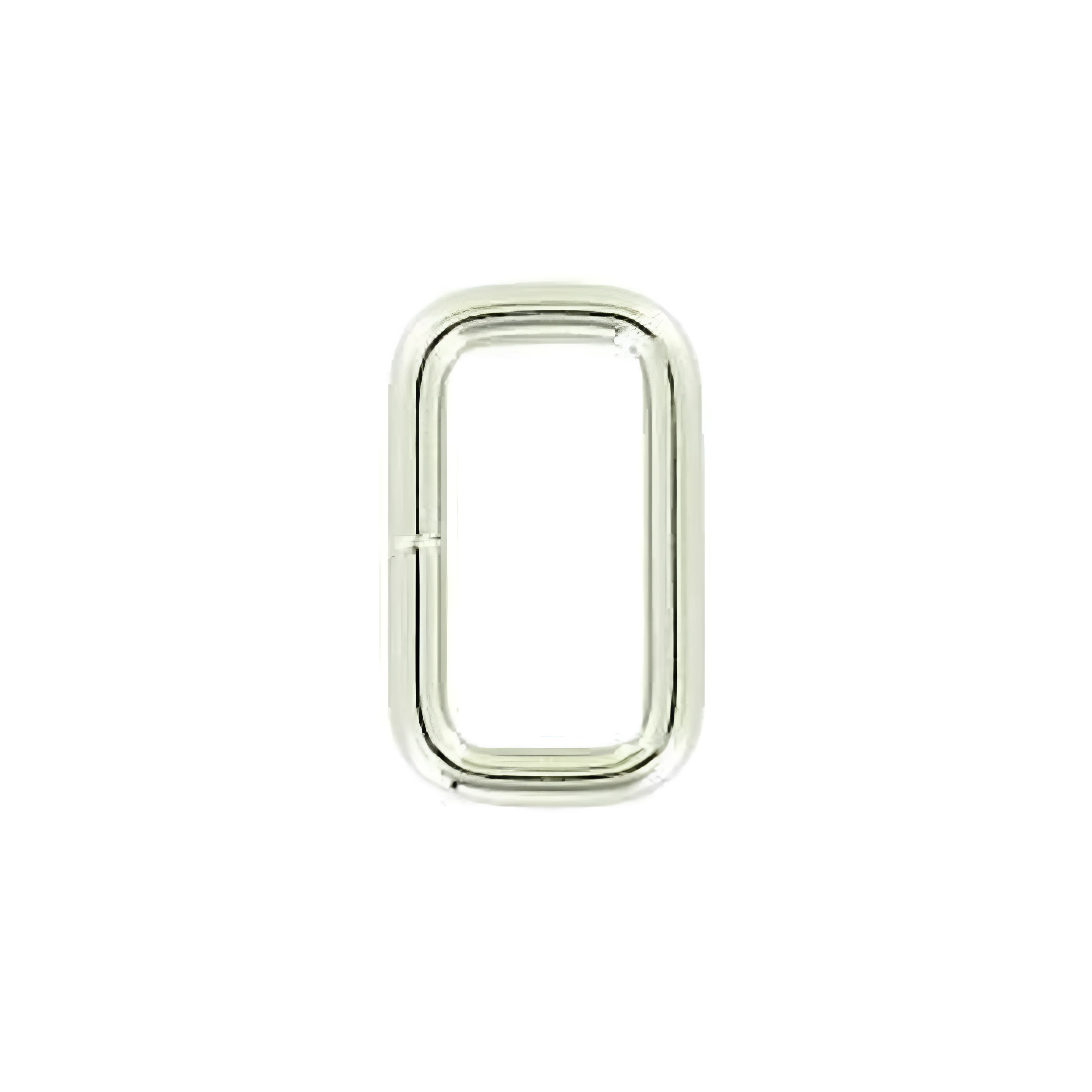 3/4" Shiny Nickel, 1x5/8"Split Rectangular Ring, Steel - Image 4