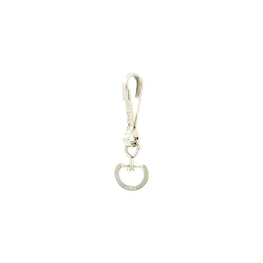 1/2" Nickel, Lever Swivel Snap Hook, Steel - Image 3