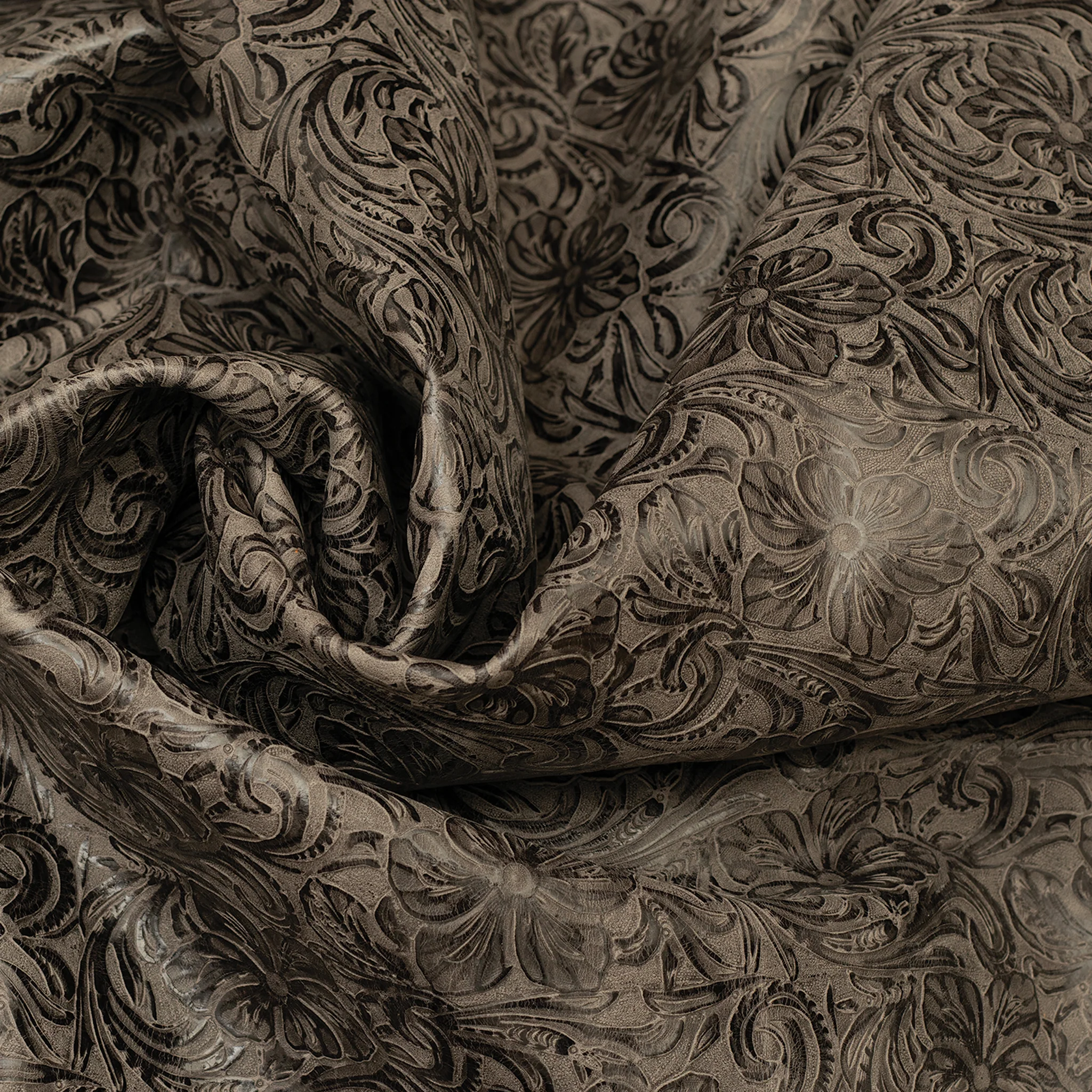 Sample, Embossed Leather, 2/3 oz., Floral - Image 4