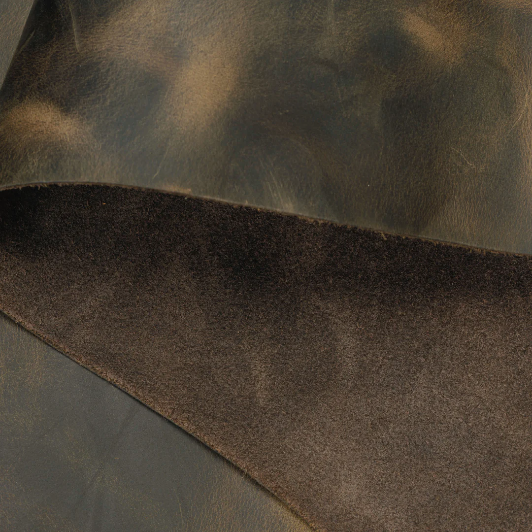 Sample, Santa Rosa Oily Pull-Up Leather, 3-4 oz. - Image 7