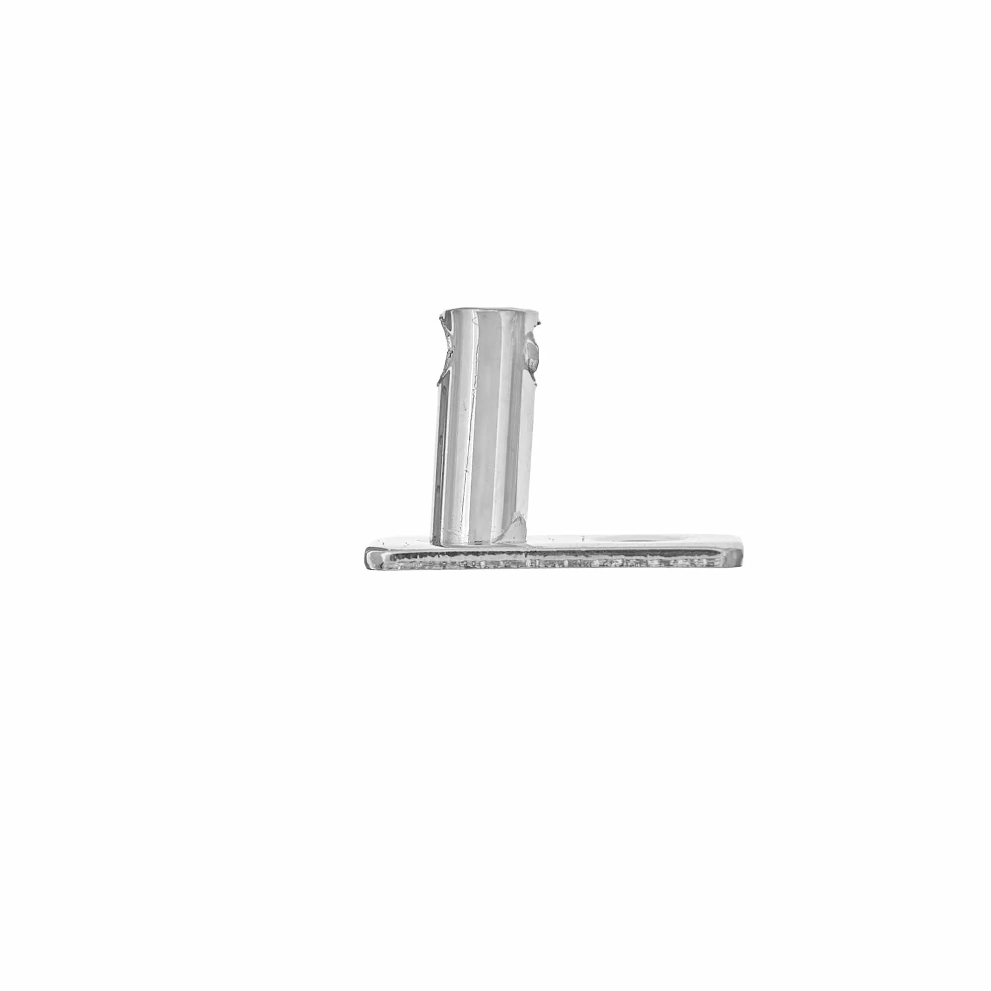 7/8" Shiny Nickel, Lock Post, Zinc Alloy - Image 2