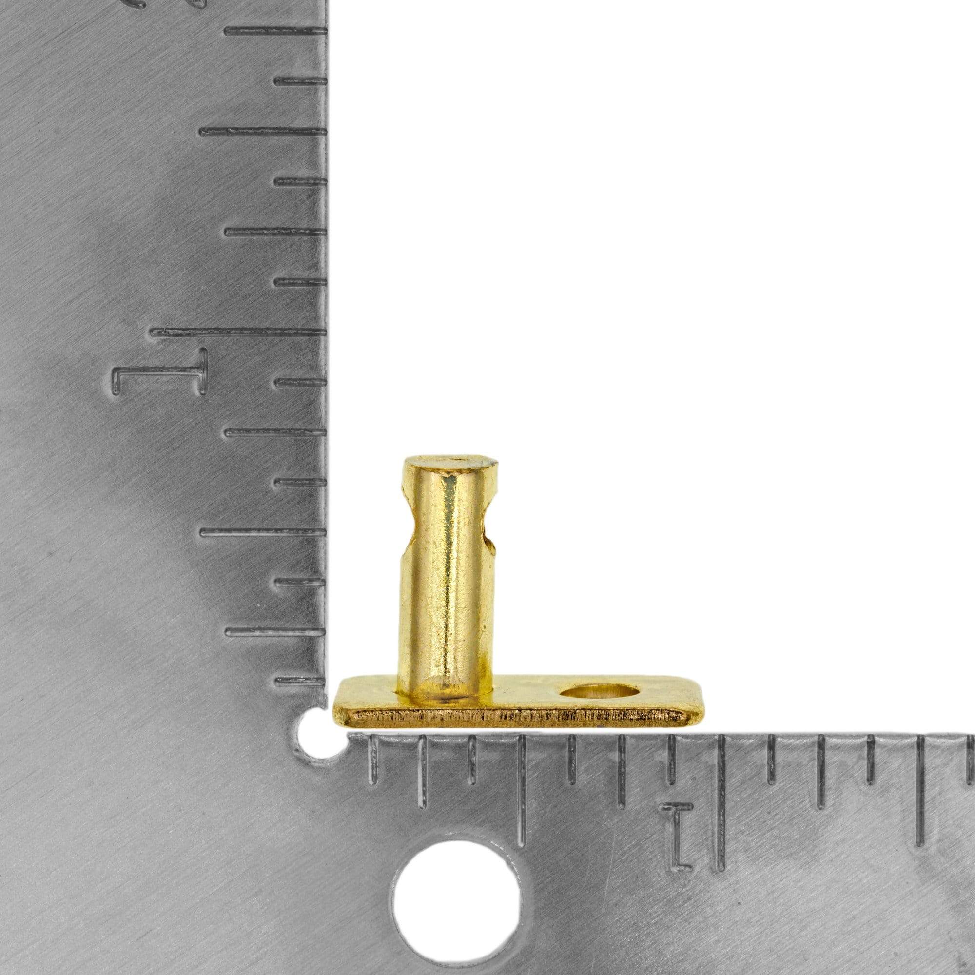 7/8" Brass, Lock Post, Zinc Alloy - Image 4