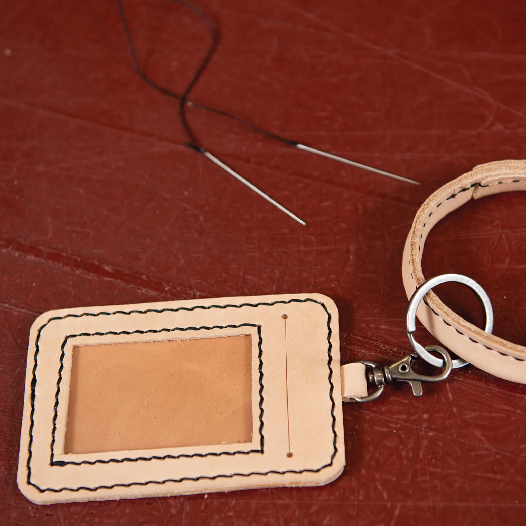 Veg Tanned Double Shoulder with Pasted Back, 9/10 oz. - Image 9