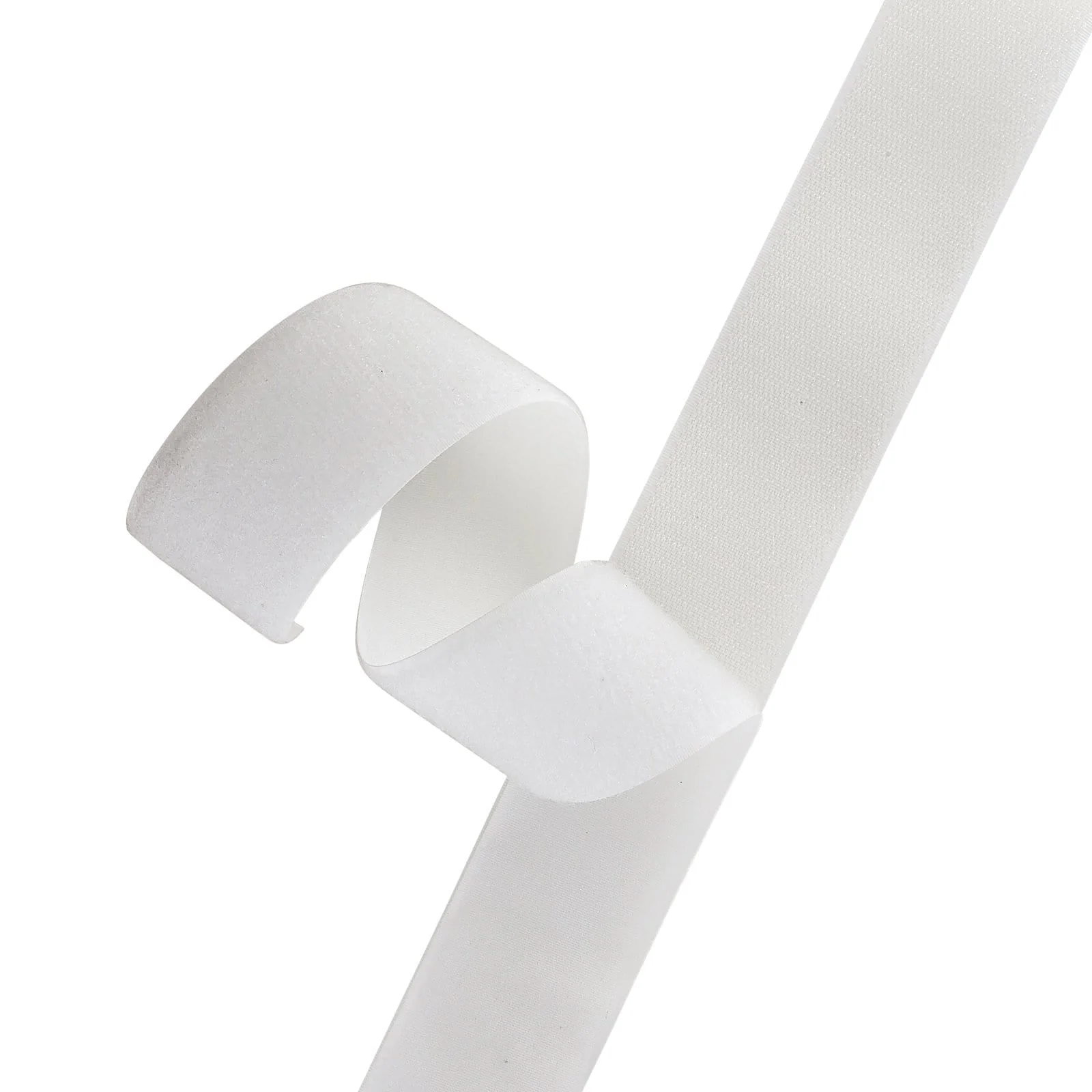 2" White, Hook & Loop Sewing Type